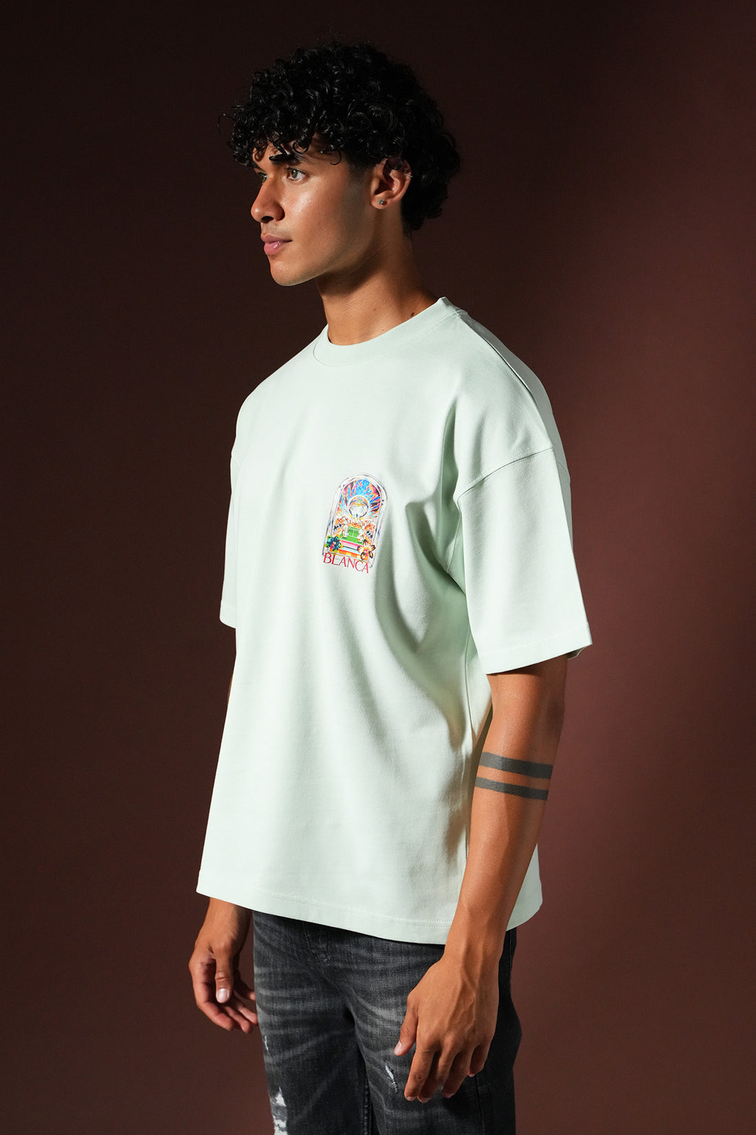 Oversize-T-Shirt OM-042