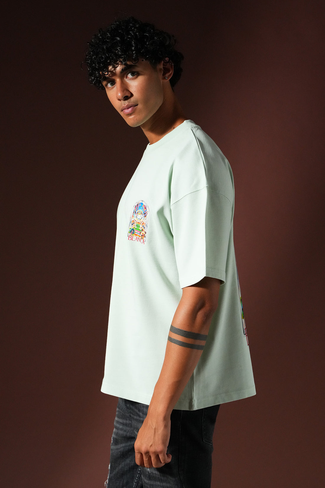Oversize-T-Shirt OM-042