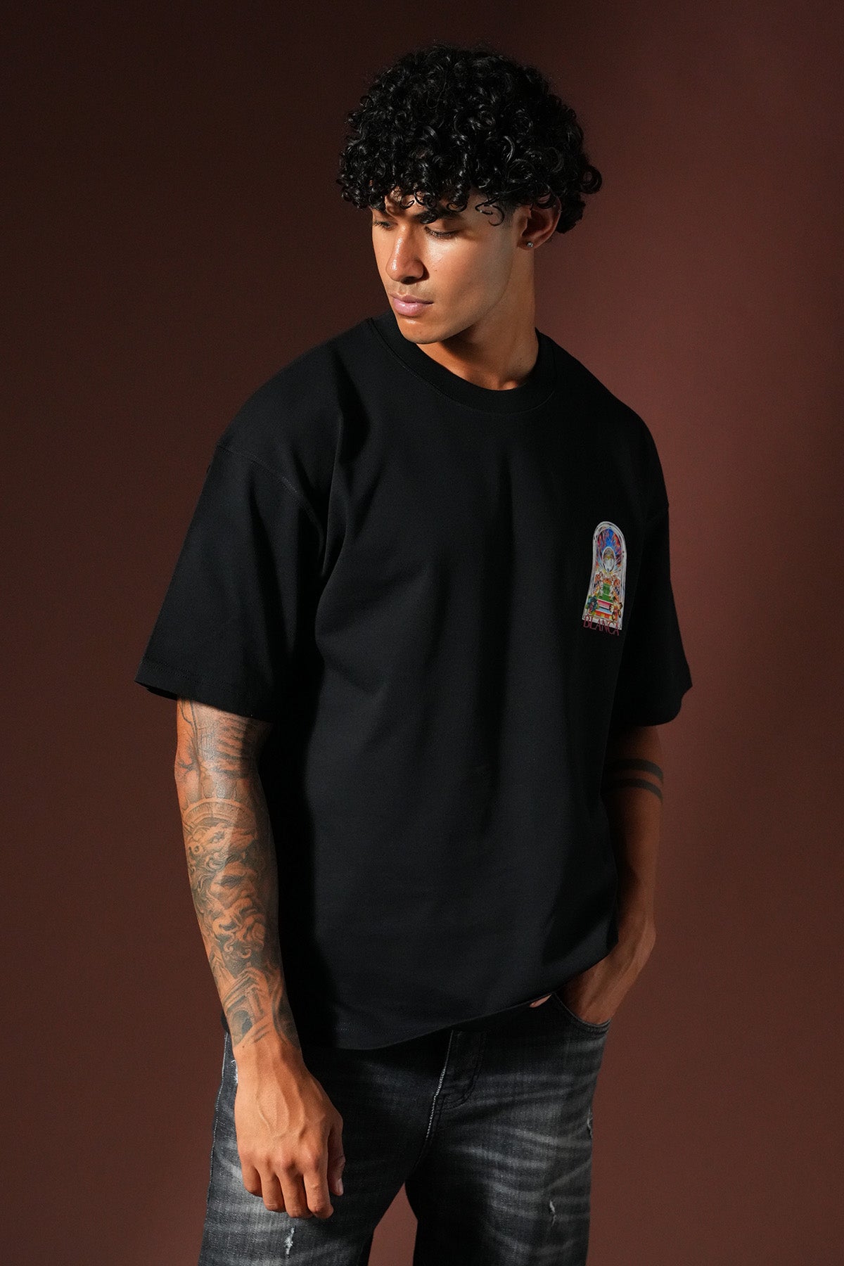 T-shirt oversize OM-042