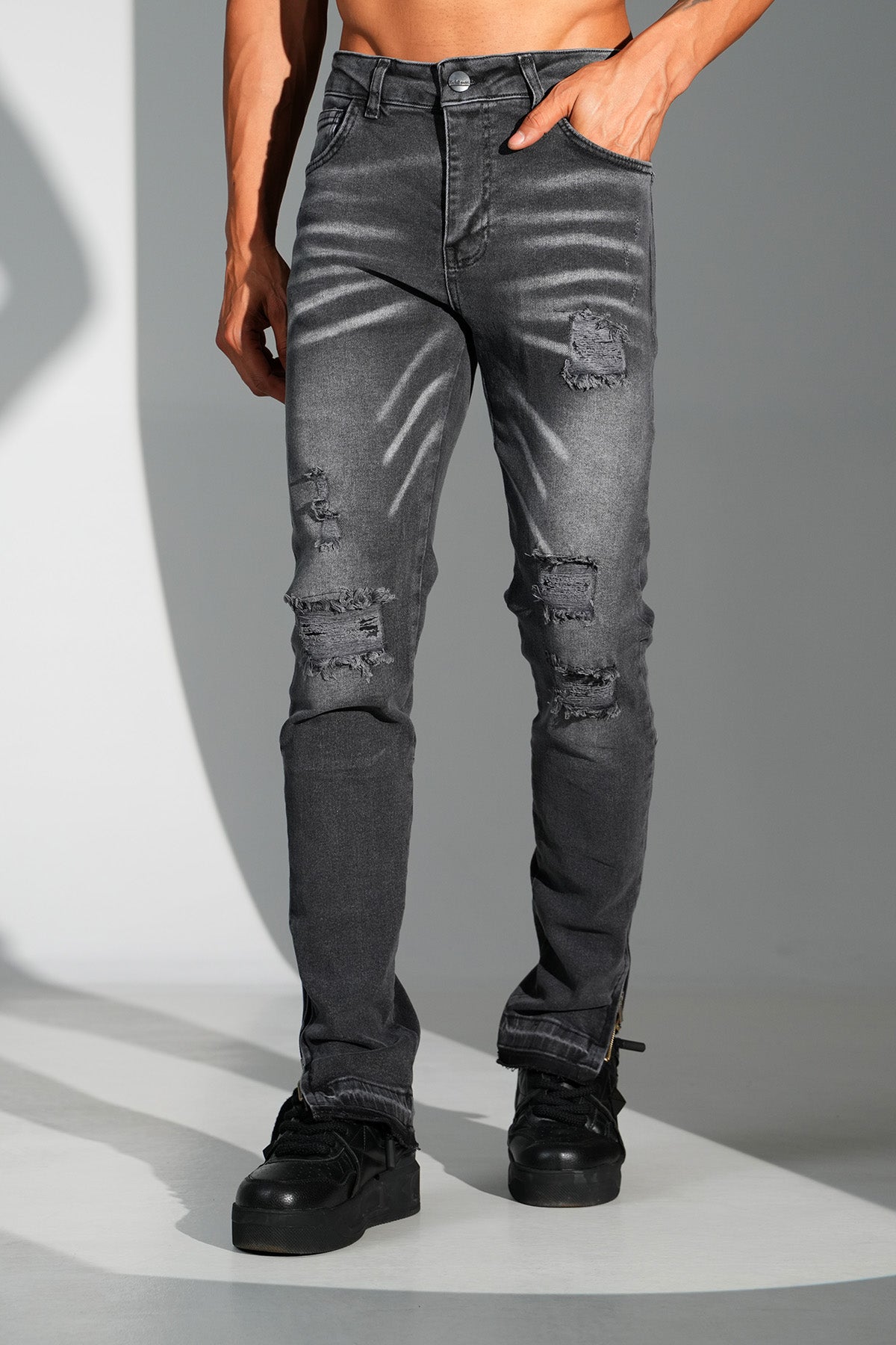JEAN ZIPPED LL2000380