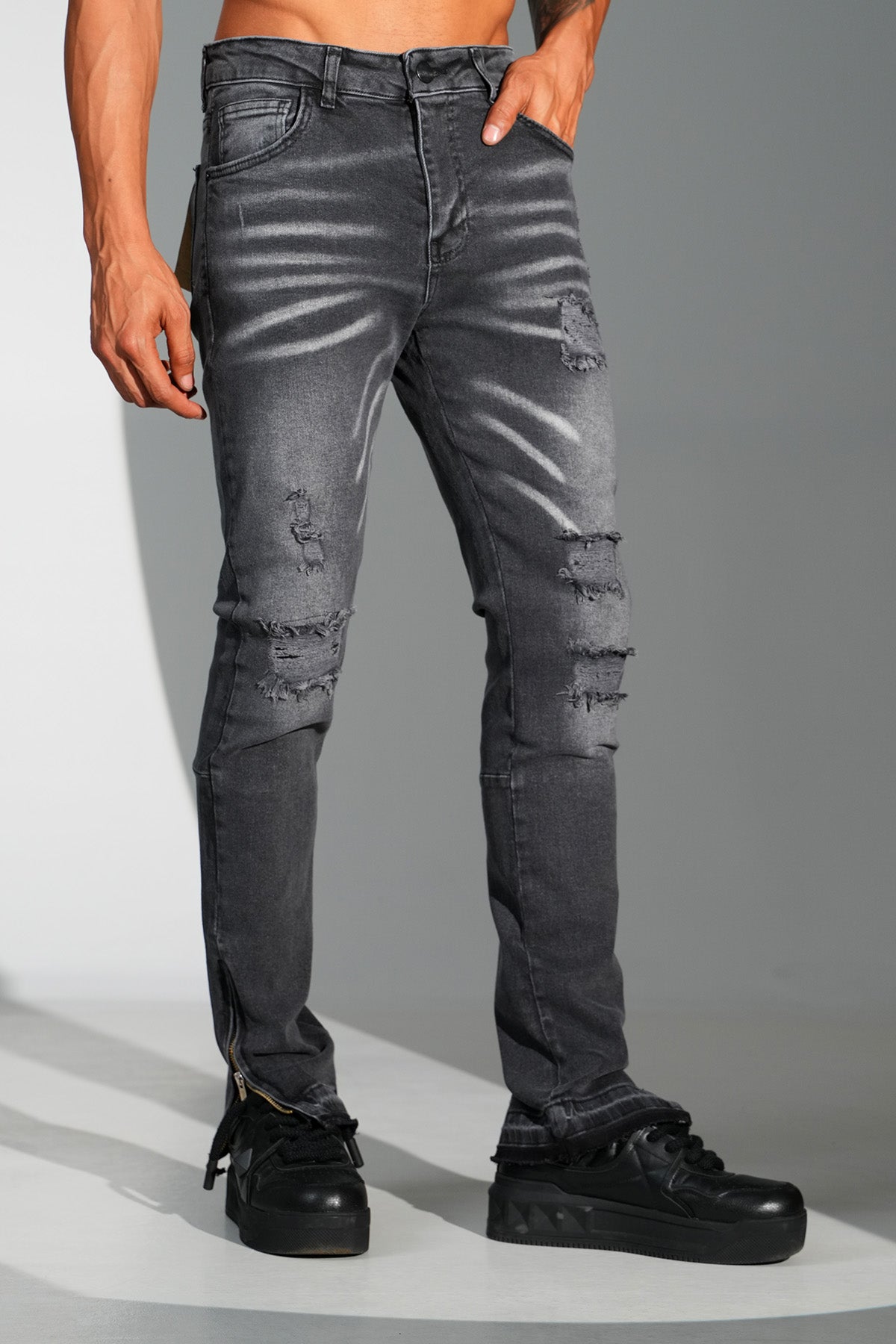 JEAN ZIPPED LL2000380