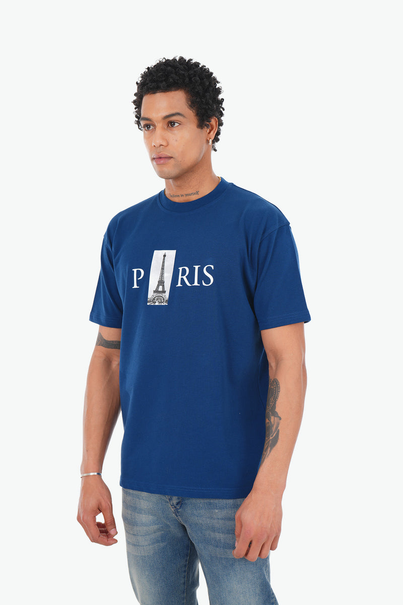 TEE SHIRT LL1086 - NAVY BLUE