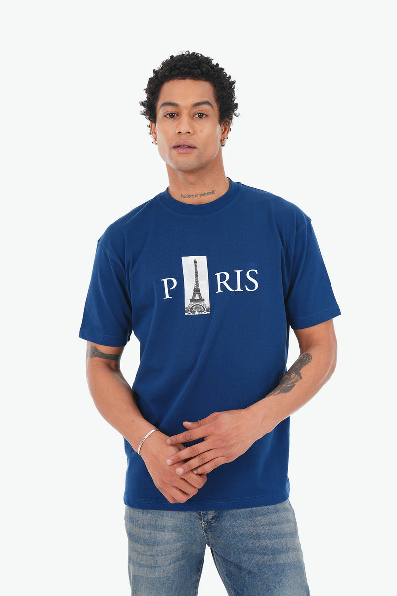 TEE SHIRT LL1086 - NAVY BLUE