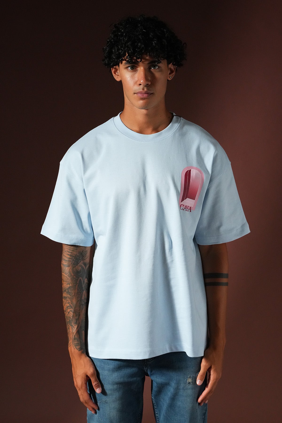 T-shirt oversize OM-048