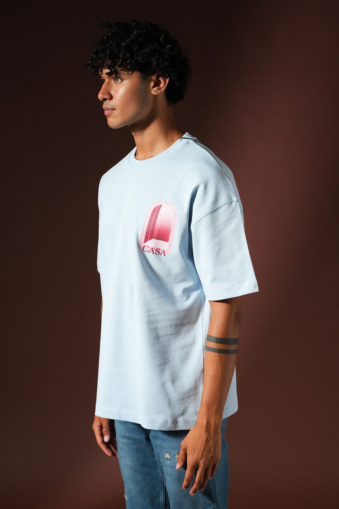 Oversize-T-Shirt OM-048
