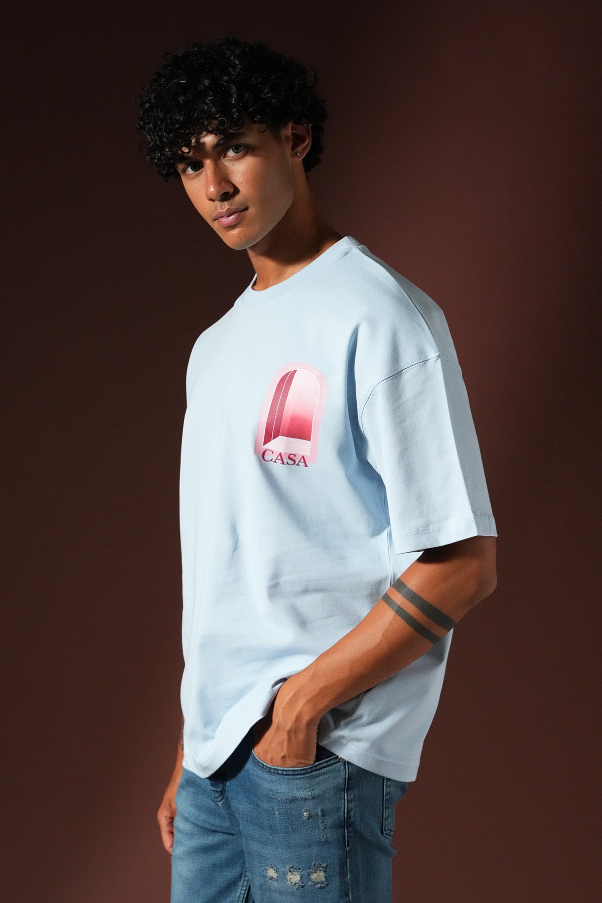 Oversize-T-Shirt OM-048