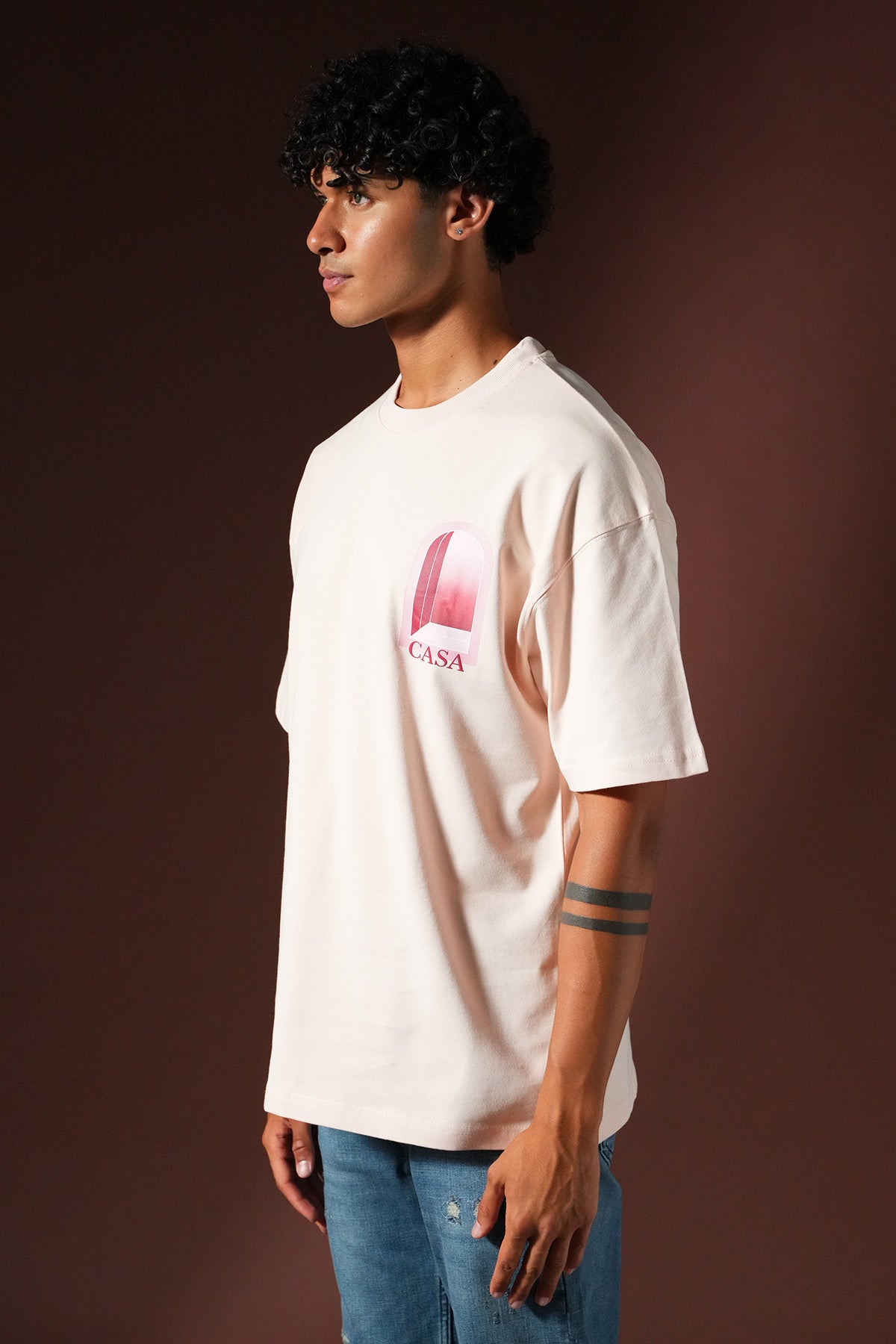 Oversize-T-Shirt OM-048
