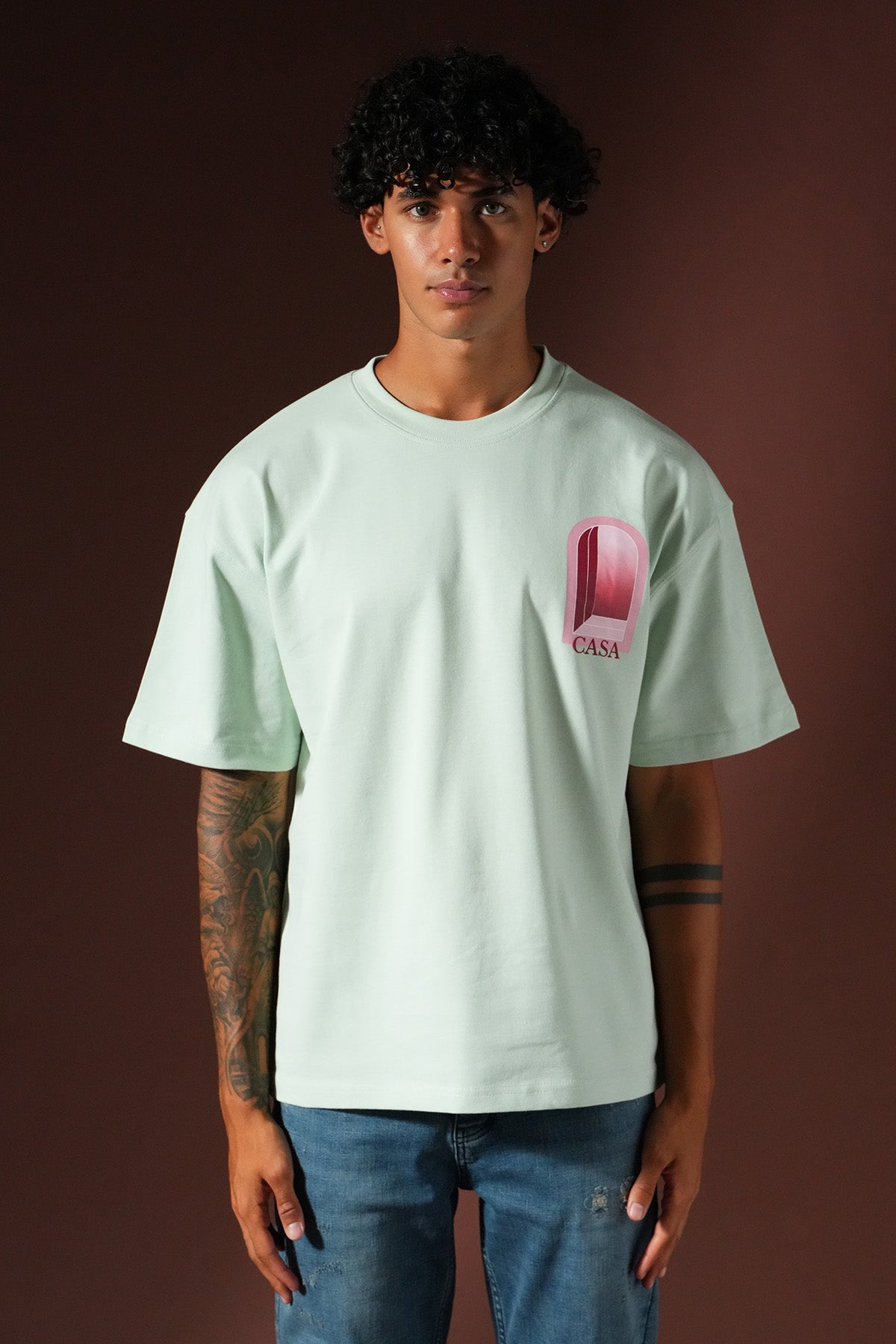 T-shirt oversize OM-048
