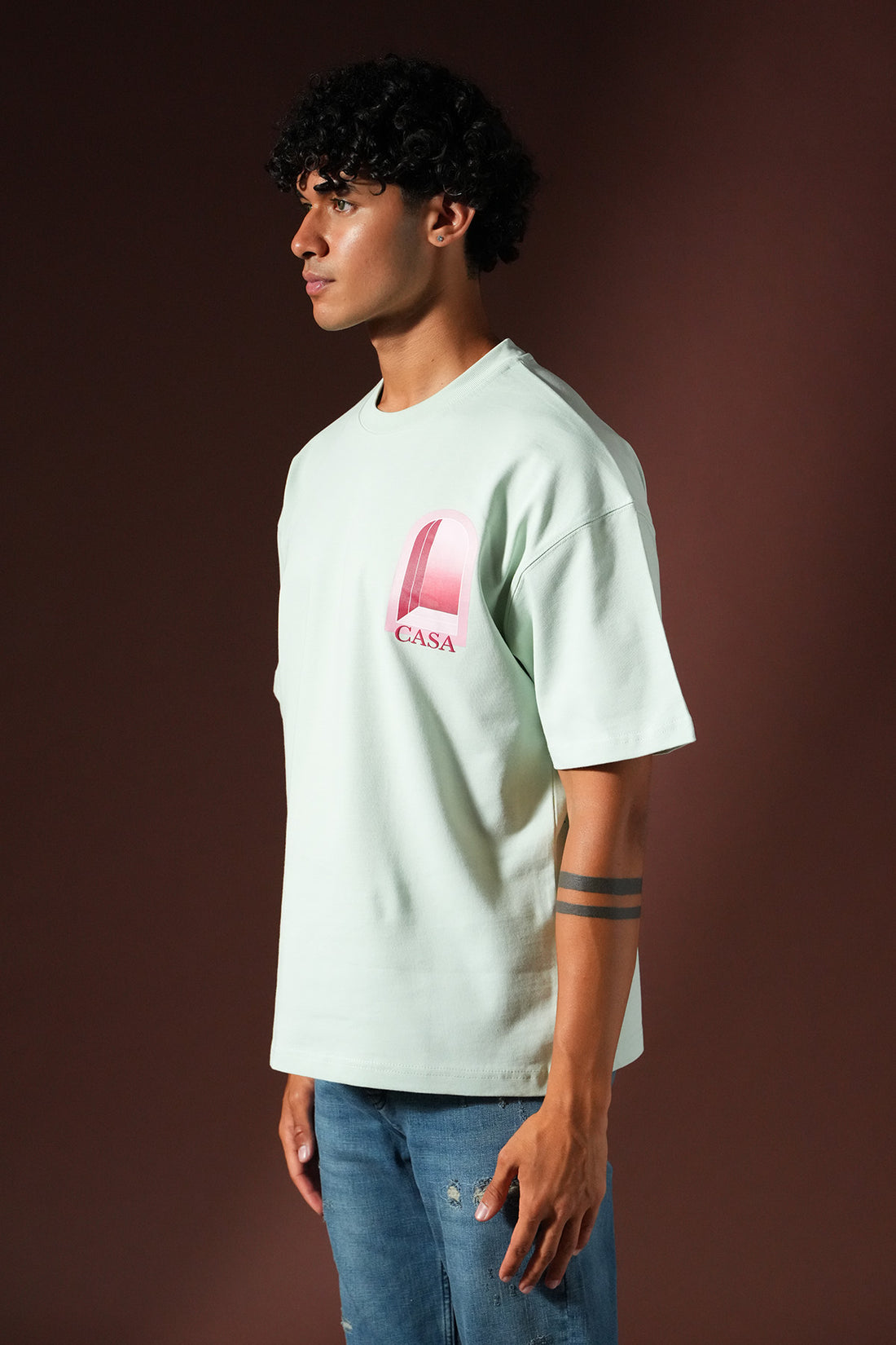 Oversize-T-Shirt OM-048