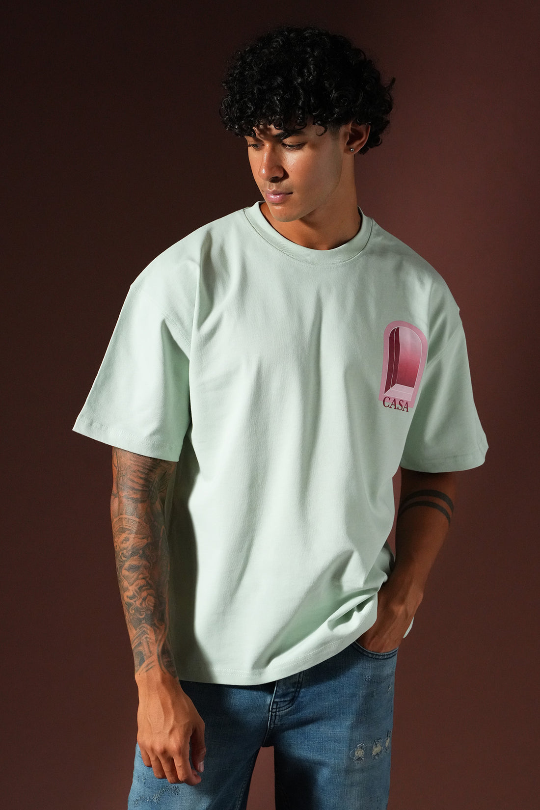 Oversize-T-Shirt OM-048
