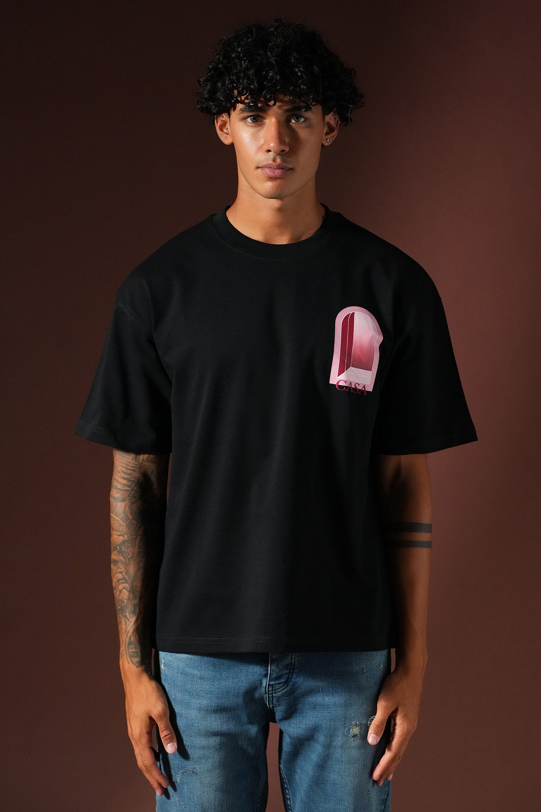 Oversize-T-Shirt OM-048
