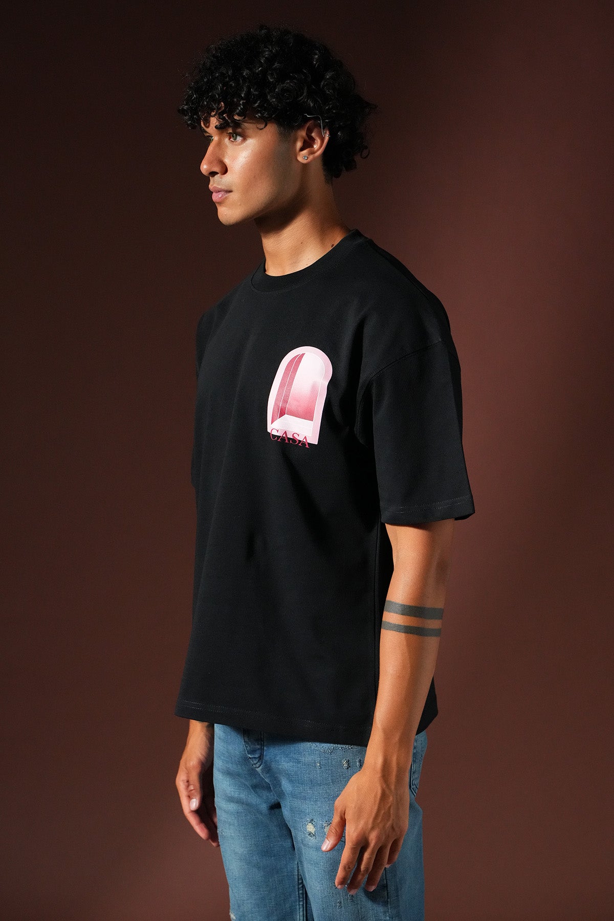 T-shirt oversize OM-048