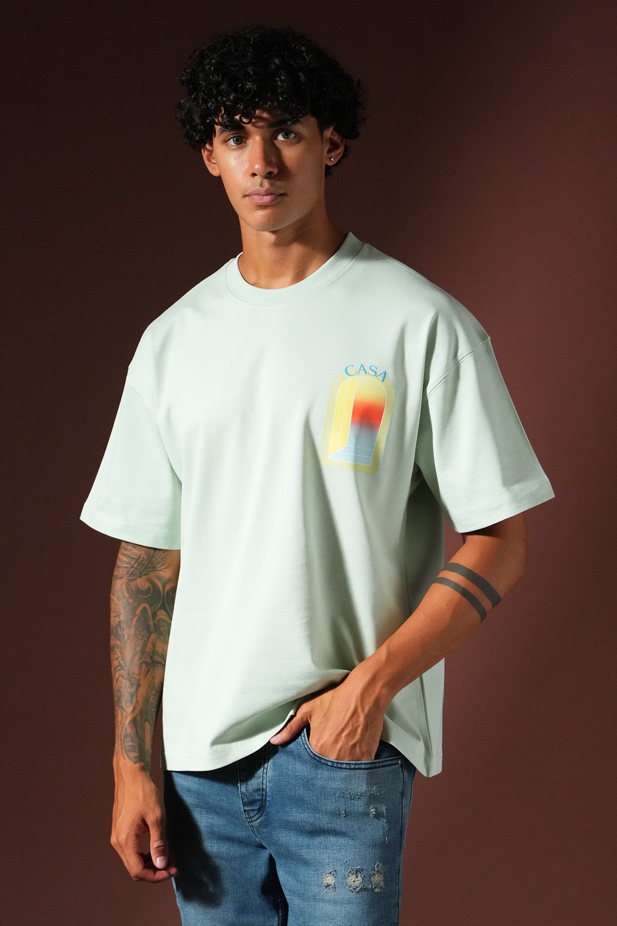 T-shirt oversize OM-052