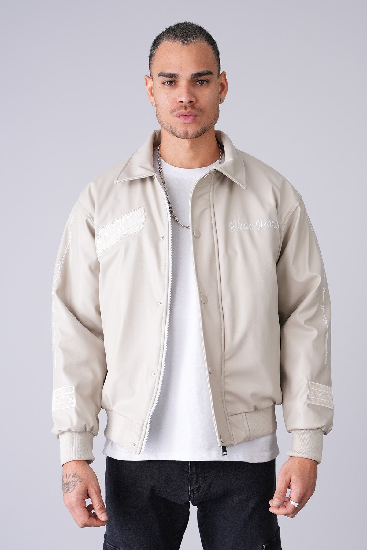 VESTE LL57132 - BEIGE