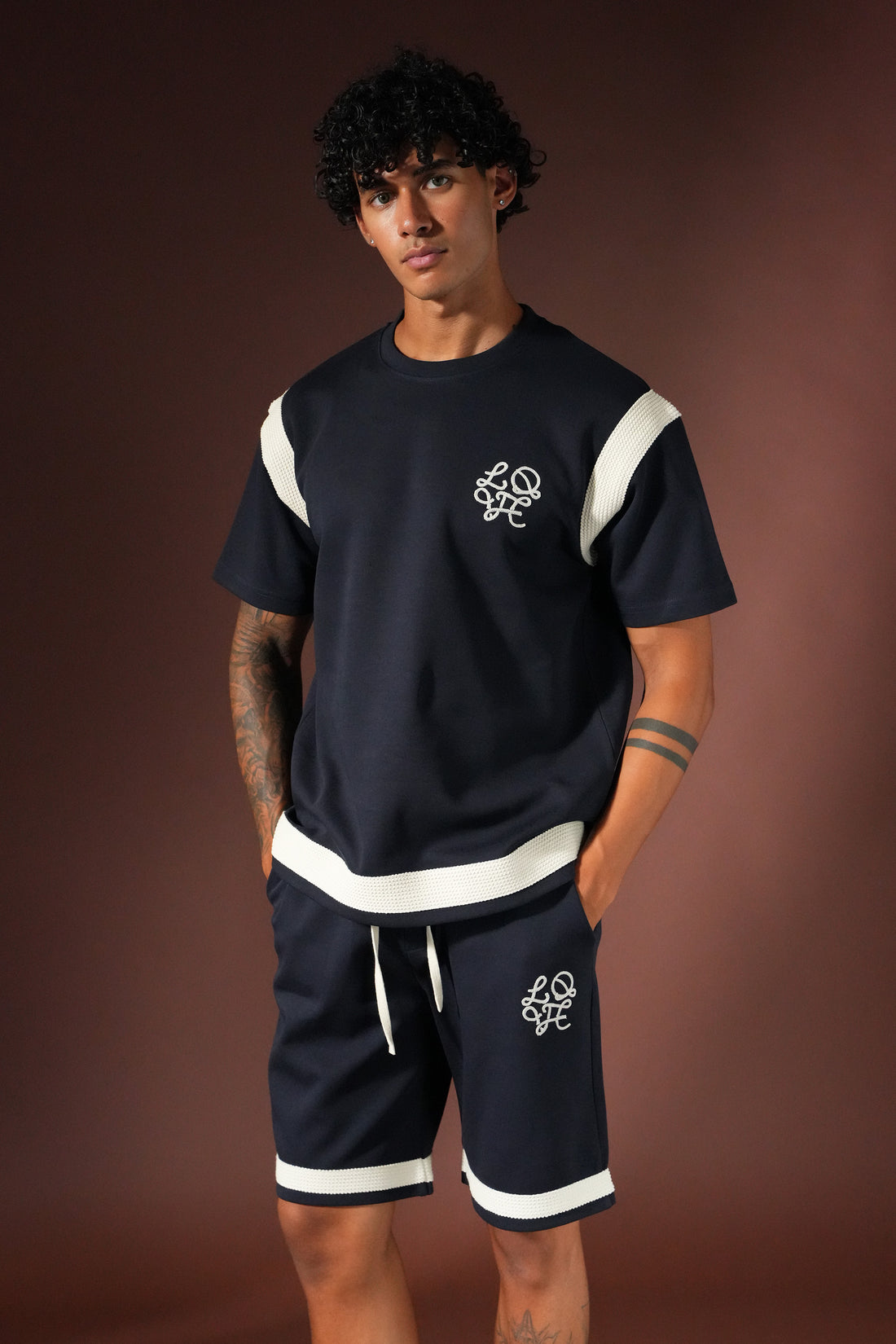 Oversize T-Shirt und Shorts Set IPM 203