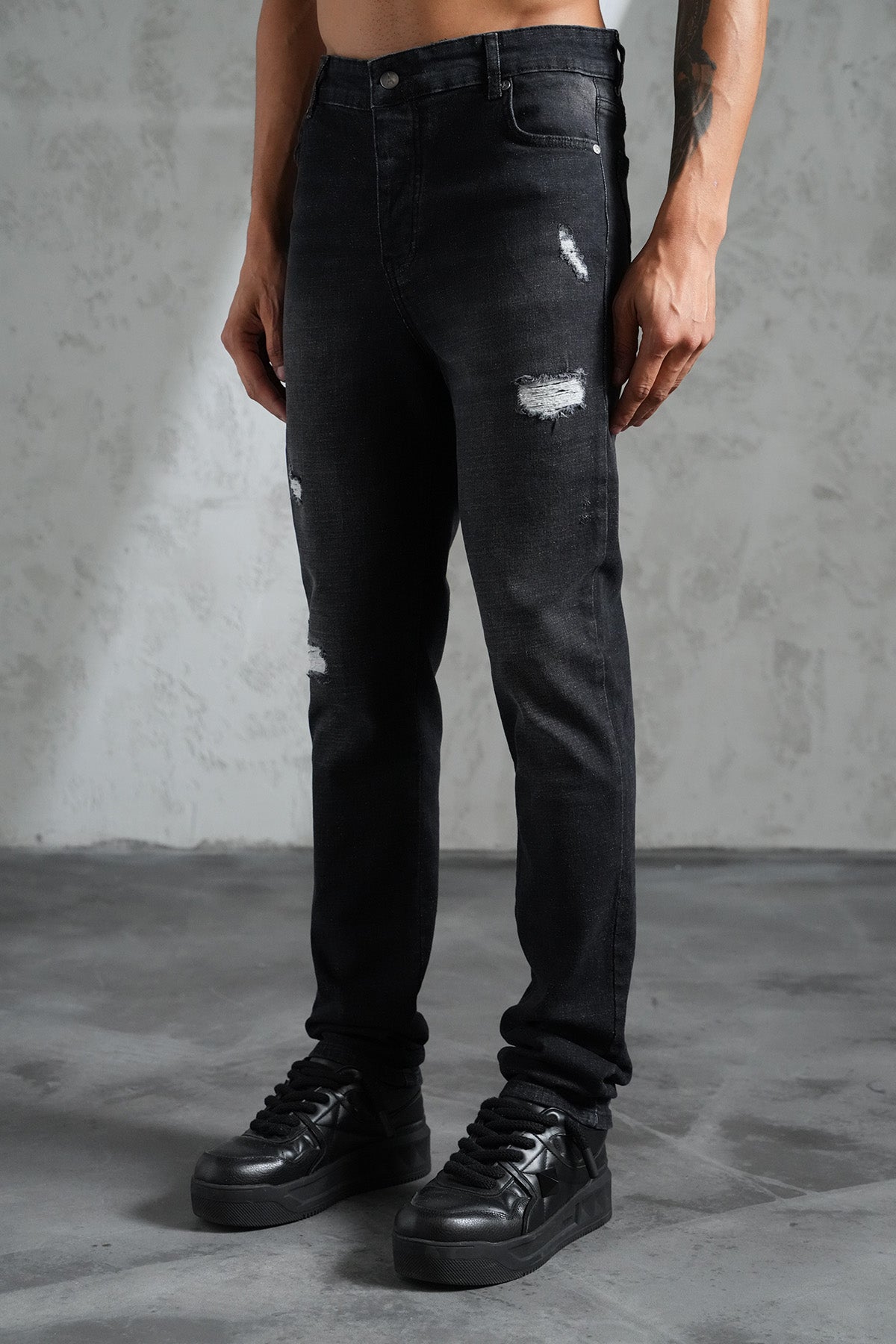 JEAN ZIPPED FIT F003