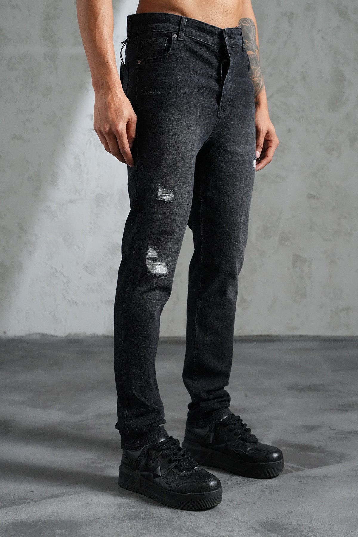 JEAN ZIPPED FIT F003