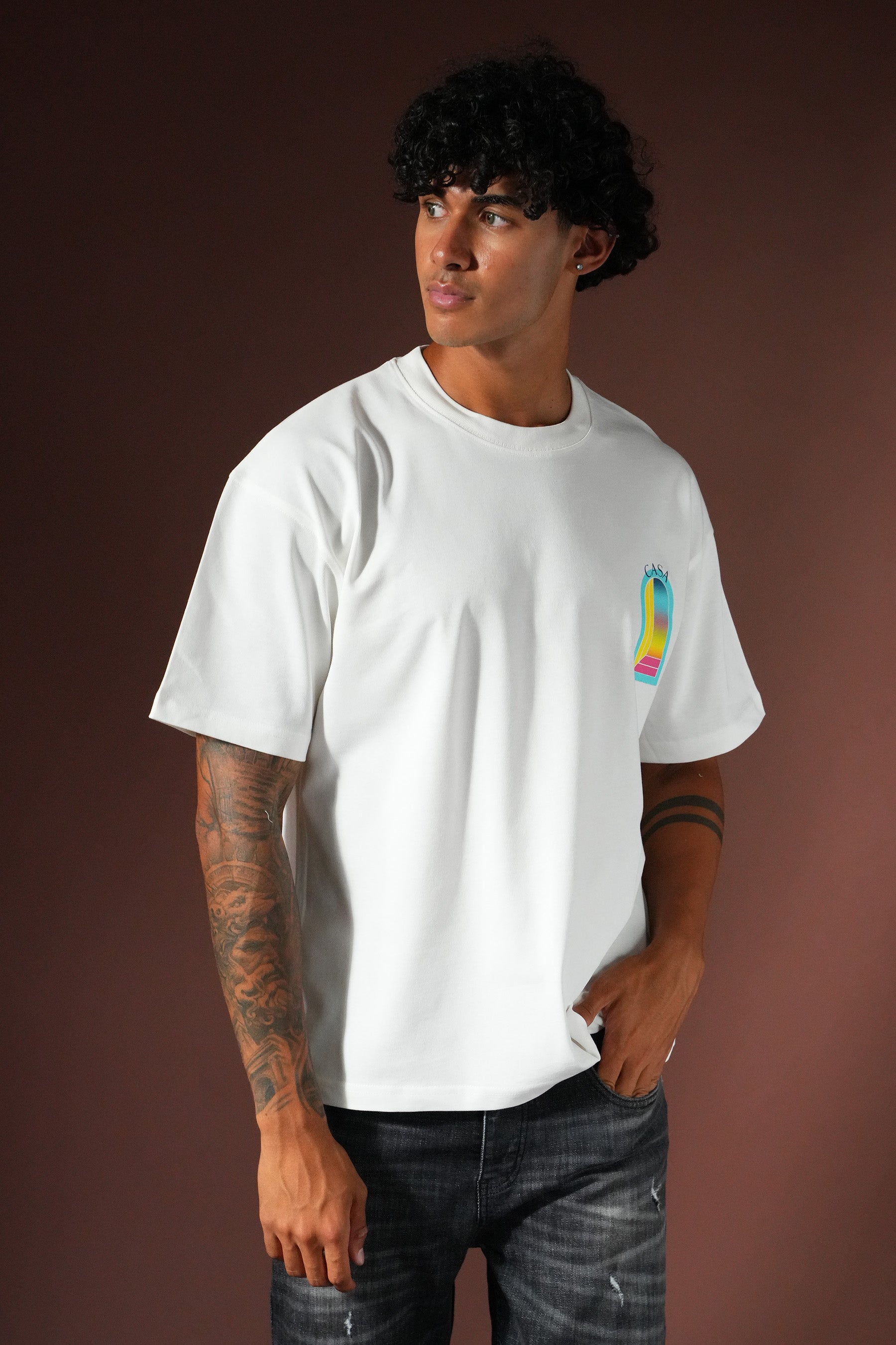 T-shirt oversize OM-028