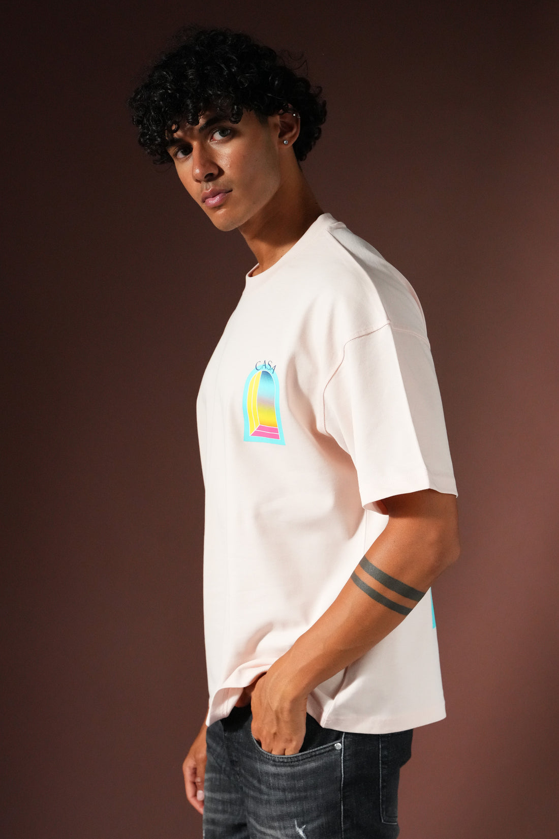 T-shirt oversize OM-028