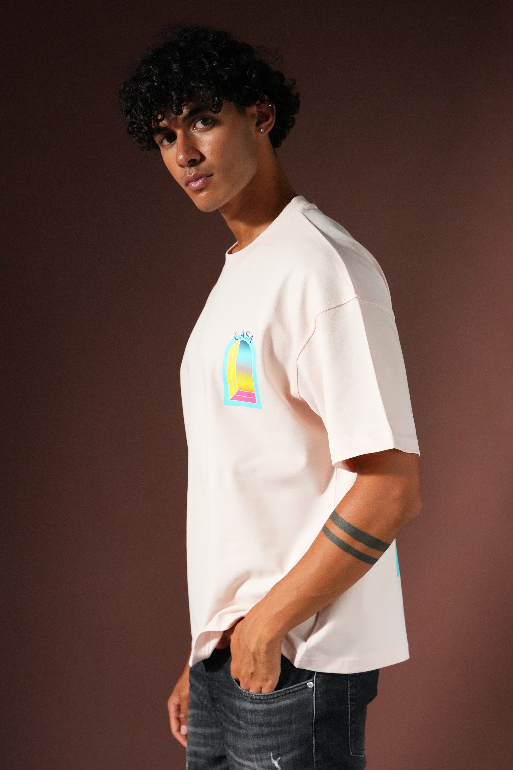 T-shirt oversize OM-028