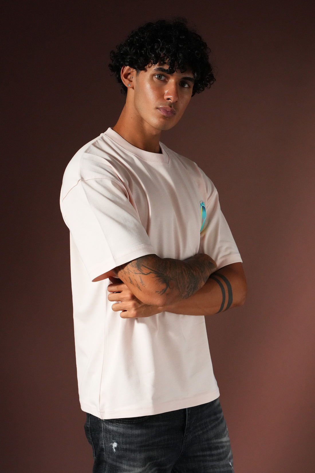 T-shirt oversize OM-028