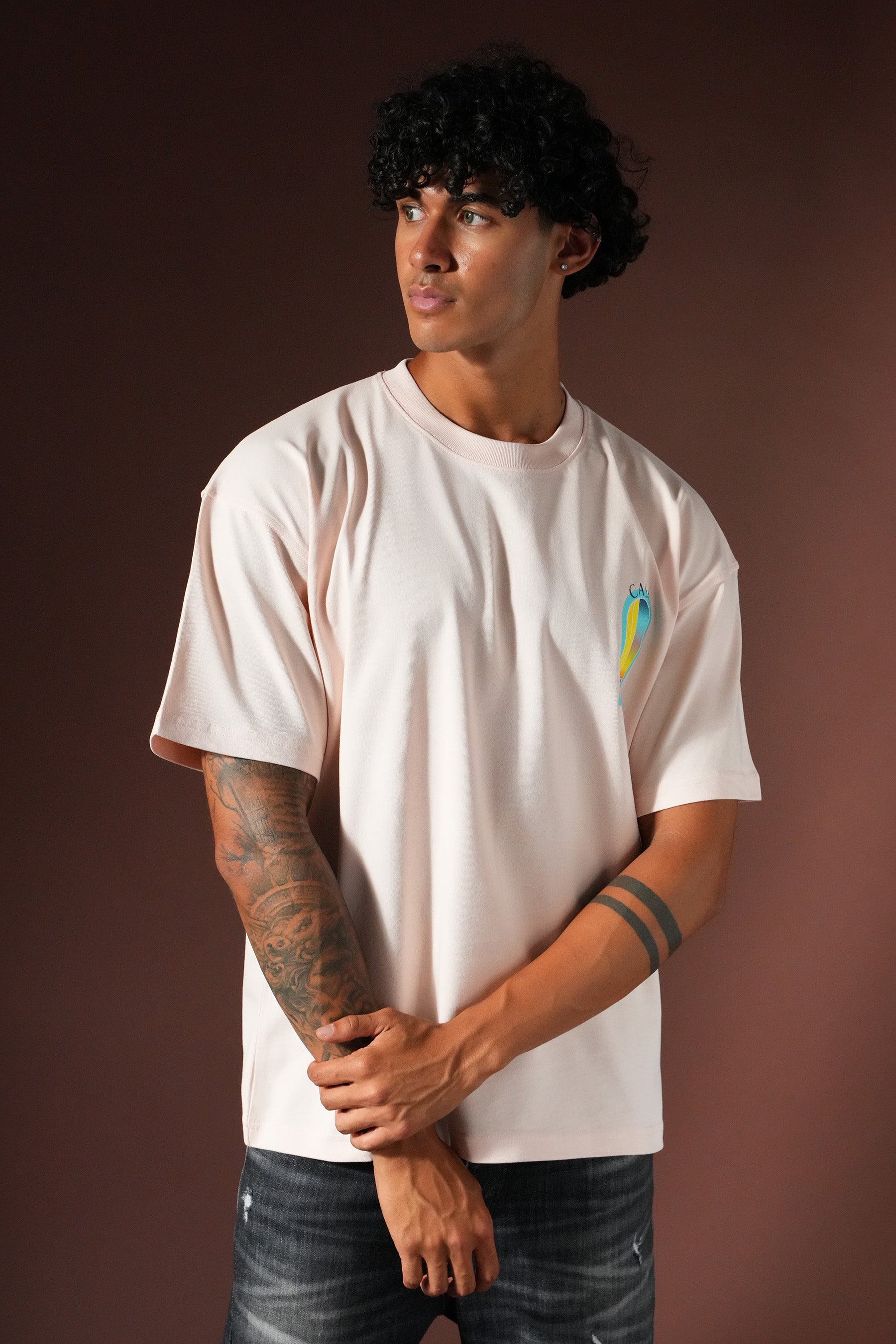 T-shirt oversize OM-028