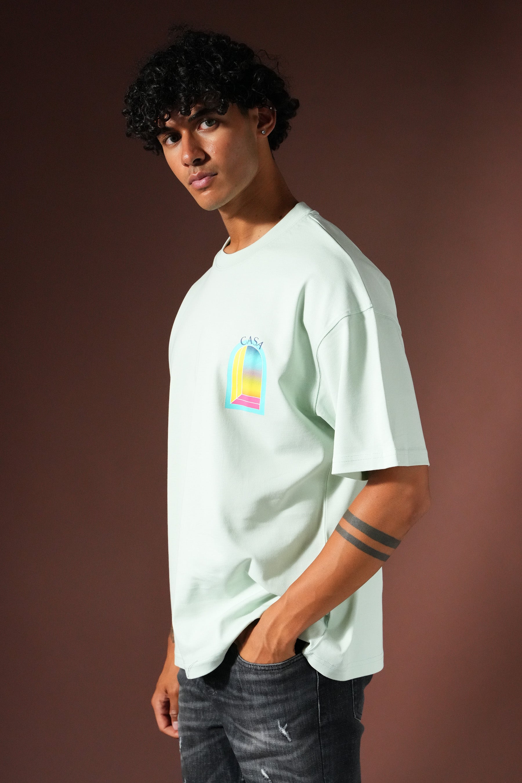 T-shirt oversize OM-028