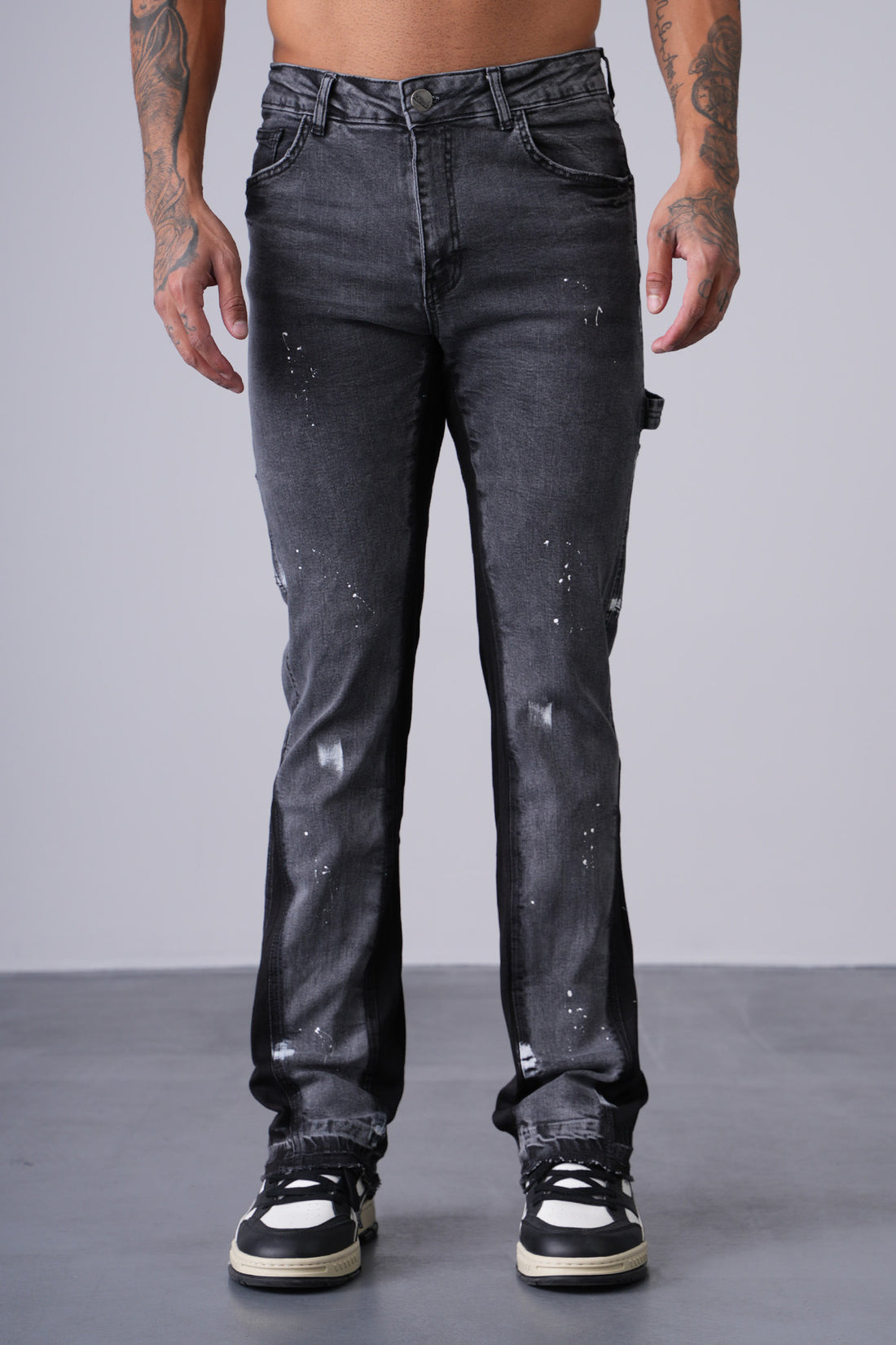 JEANS MIT WEITEM BEIN LL2000288