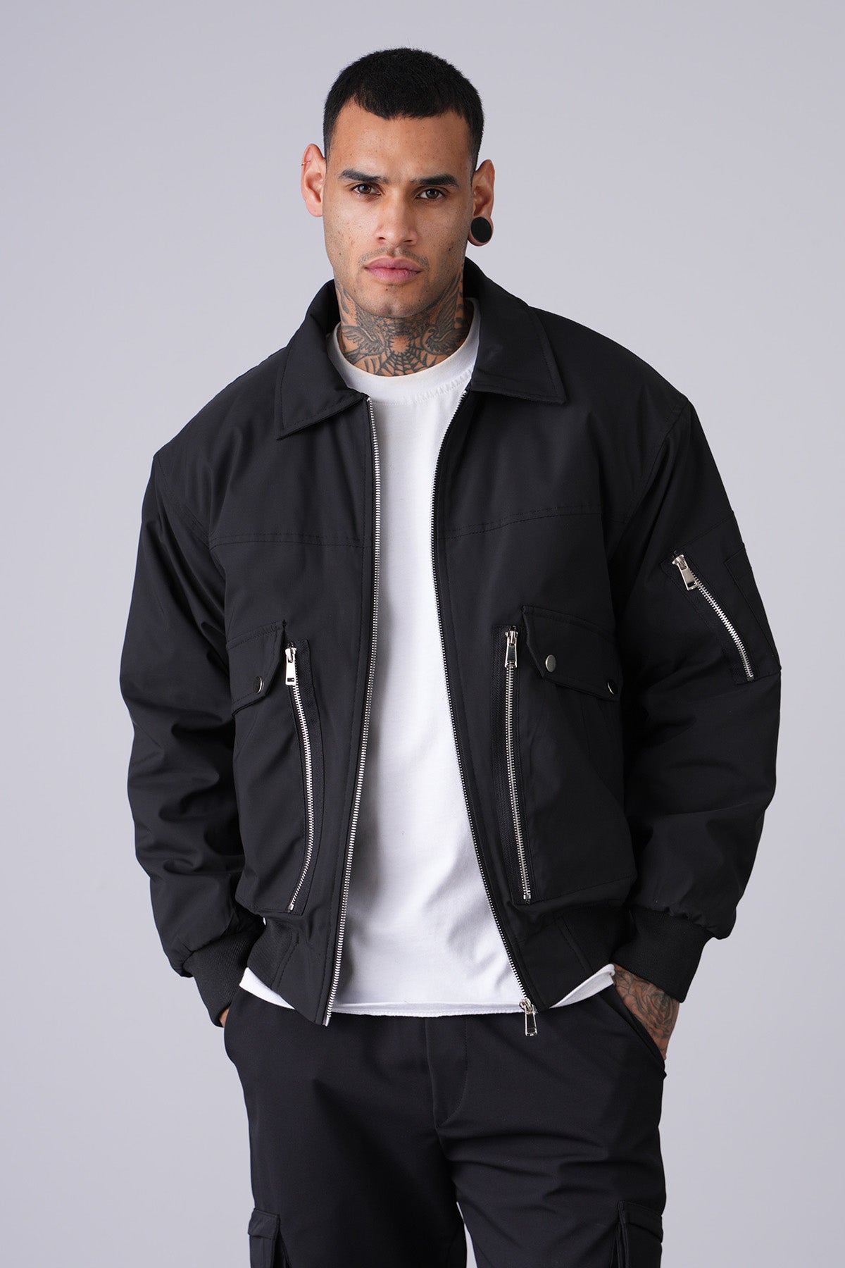 VESTE LL097 - BLACK