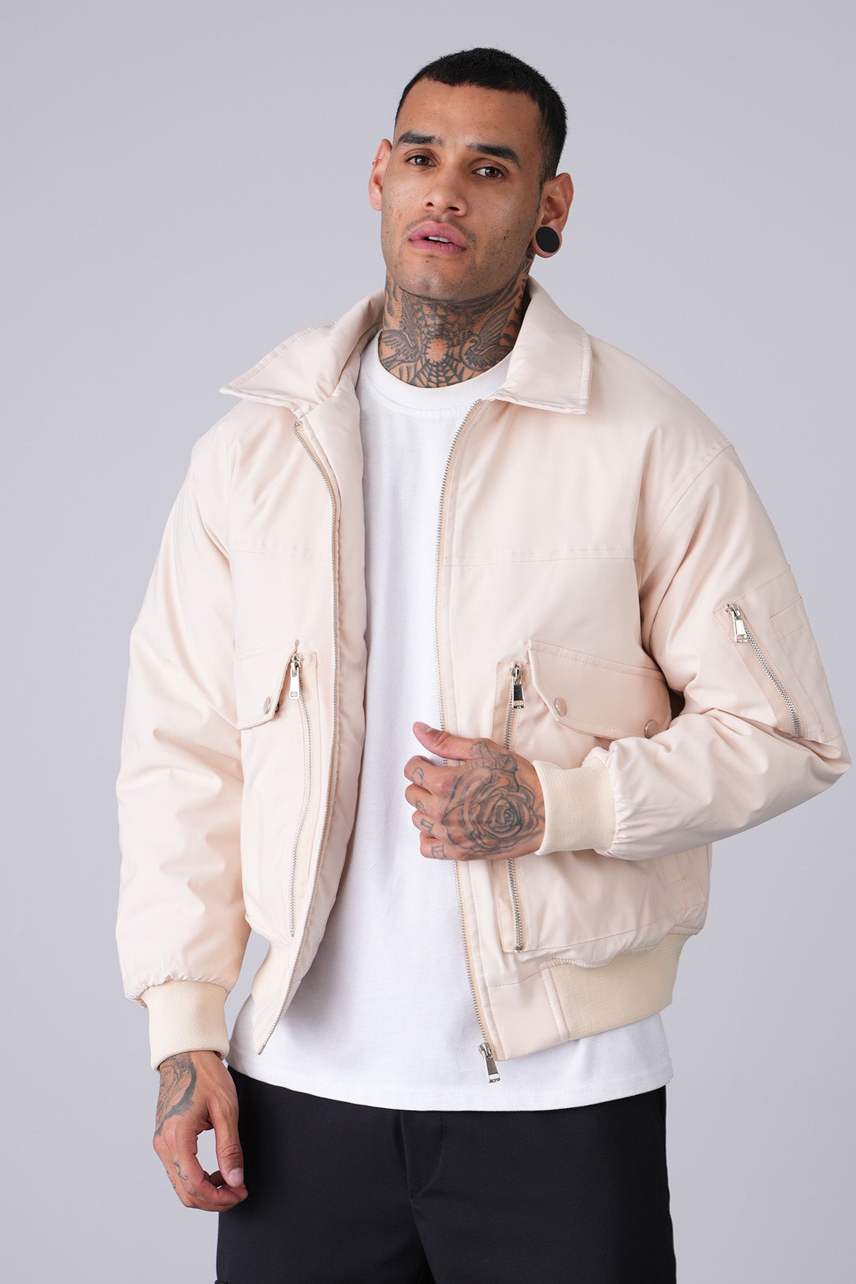 VESTE LL097 - BEIGE