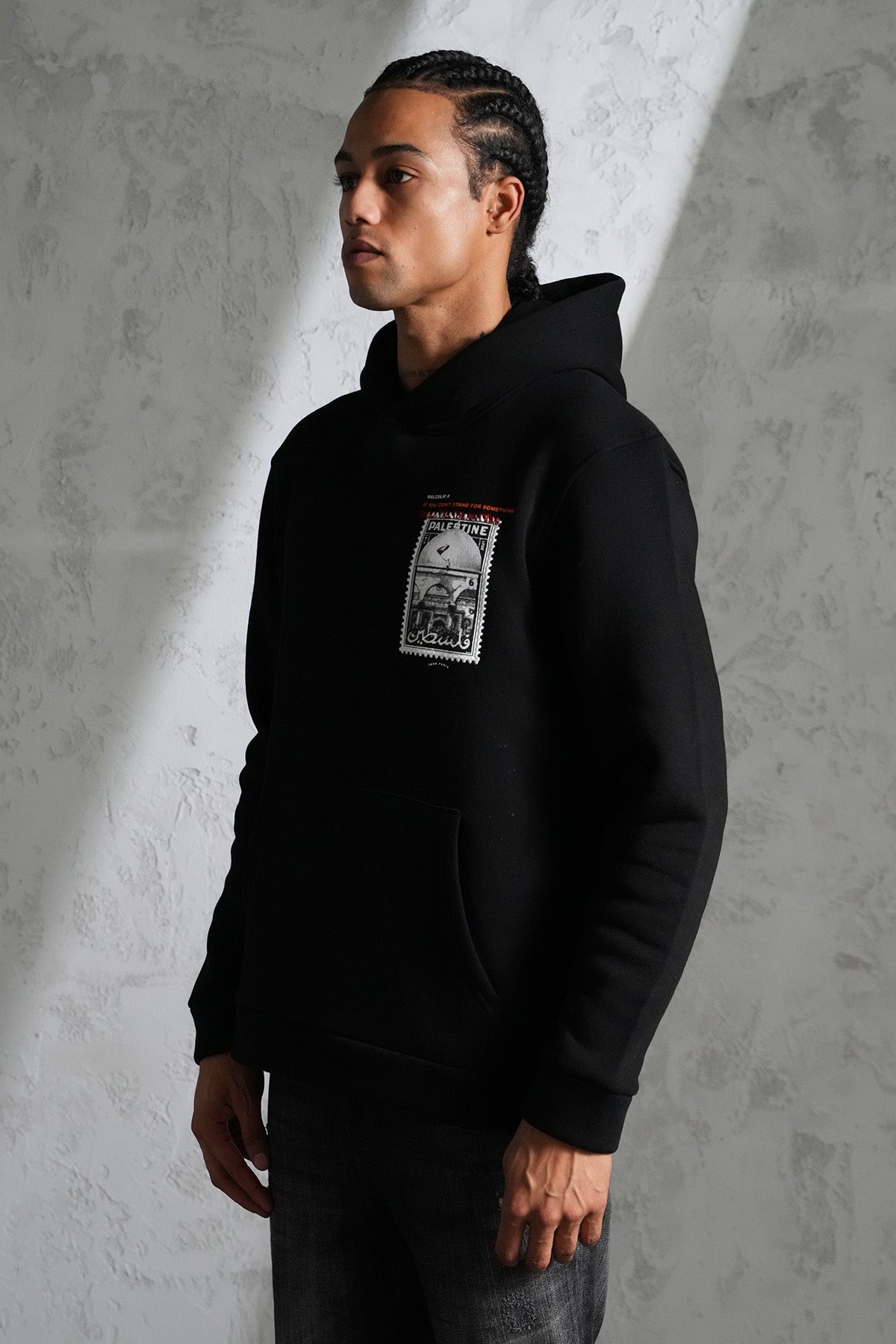 BEDRUCKTER KAPUZENPULLOVER LL110016