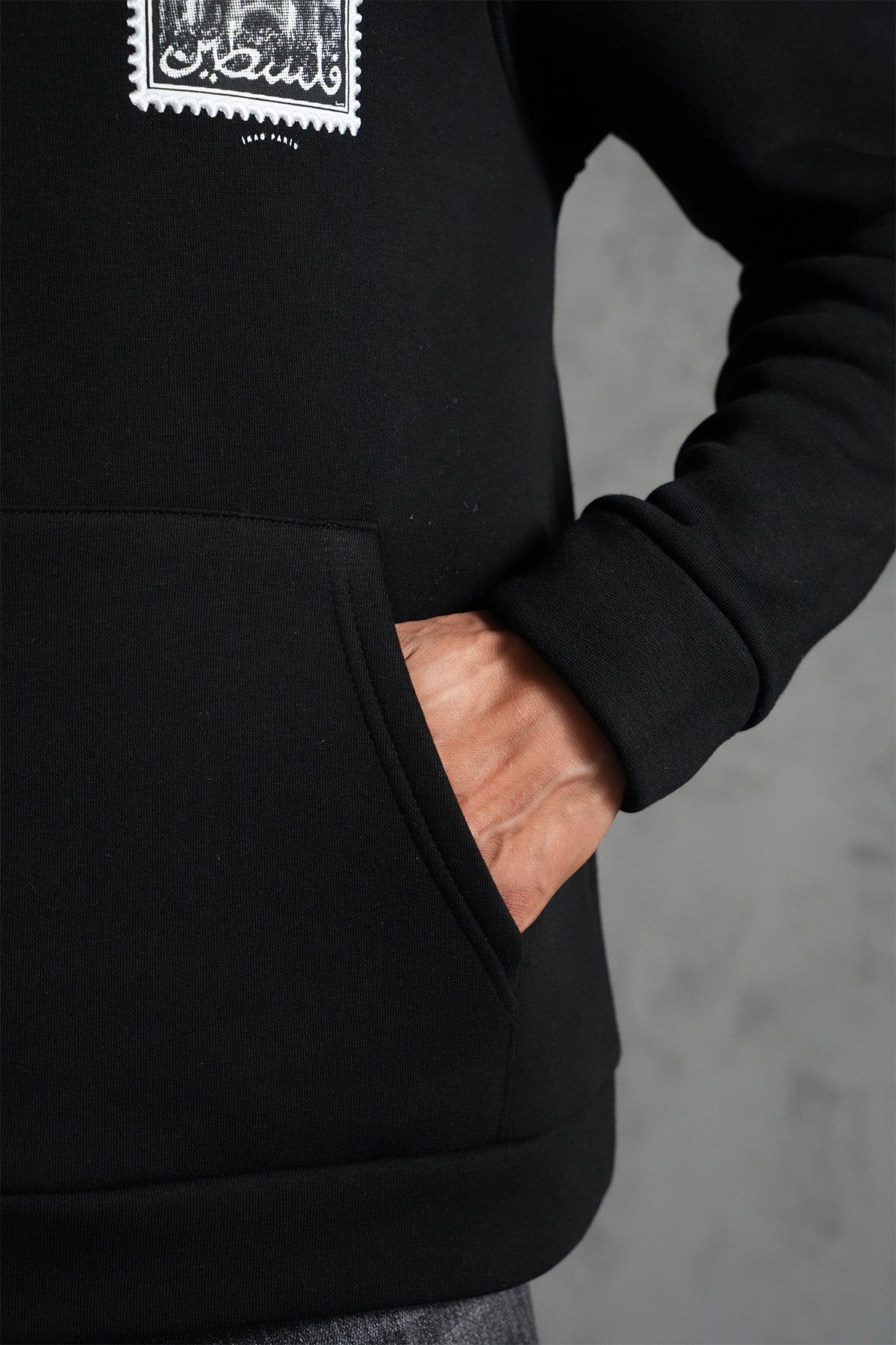 SWEAT À CAPUCHE IMPRIMÉ LL110016