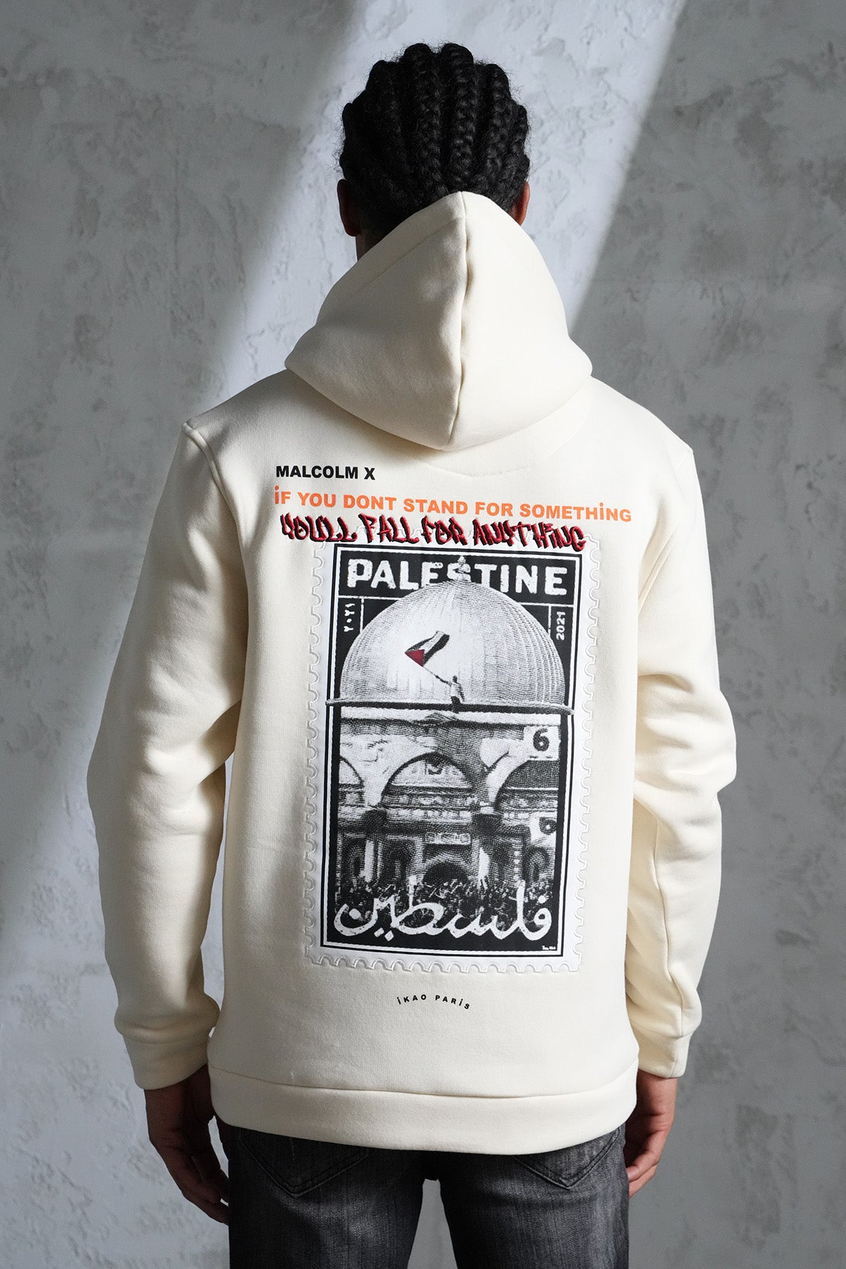 BEDRUCKTER KAPUZENPULLOVER LL110016