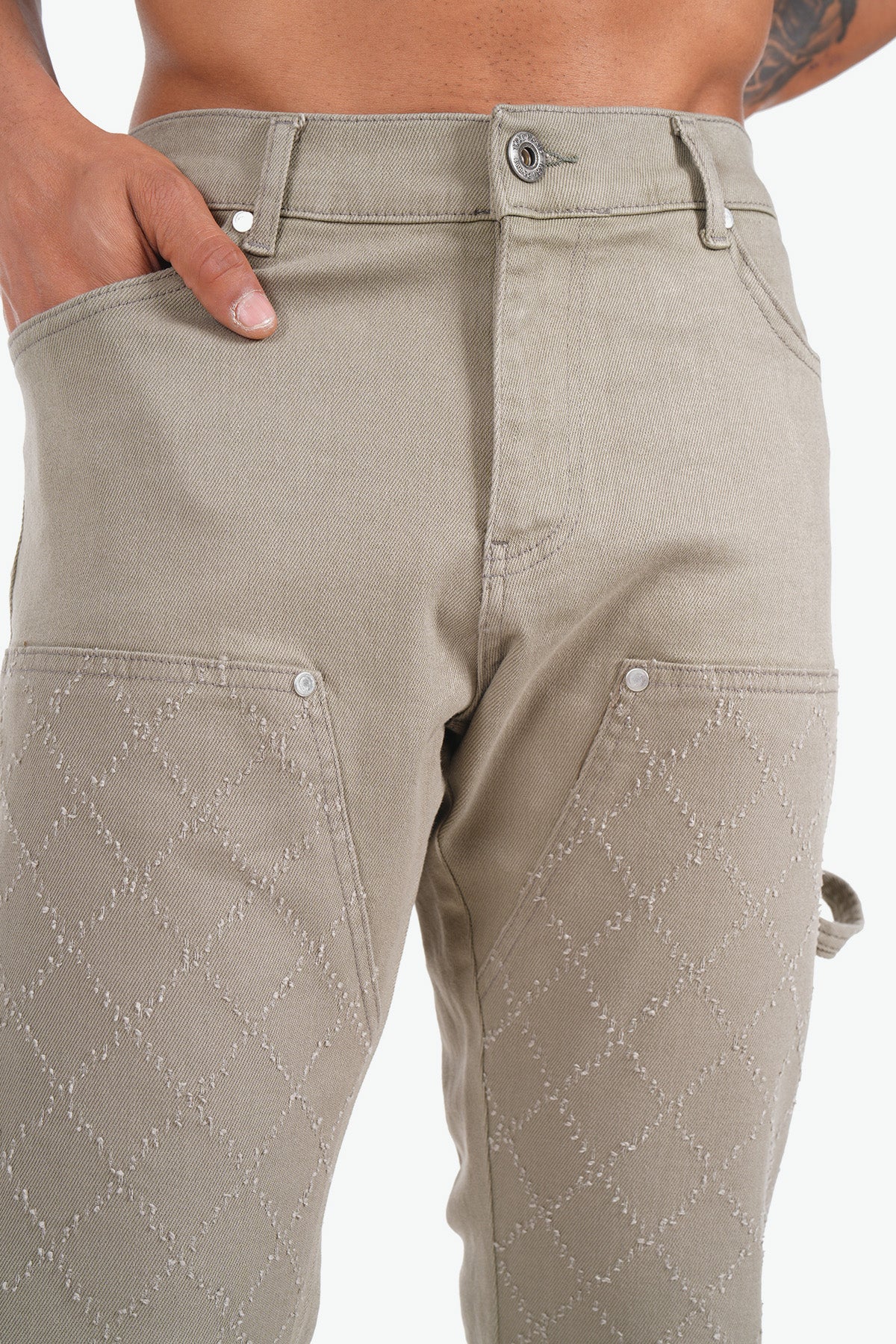 JEAN ZIPPED ART494