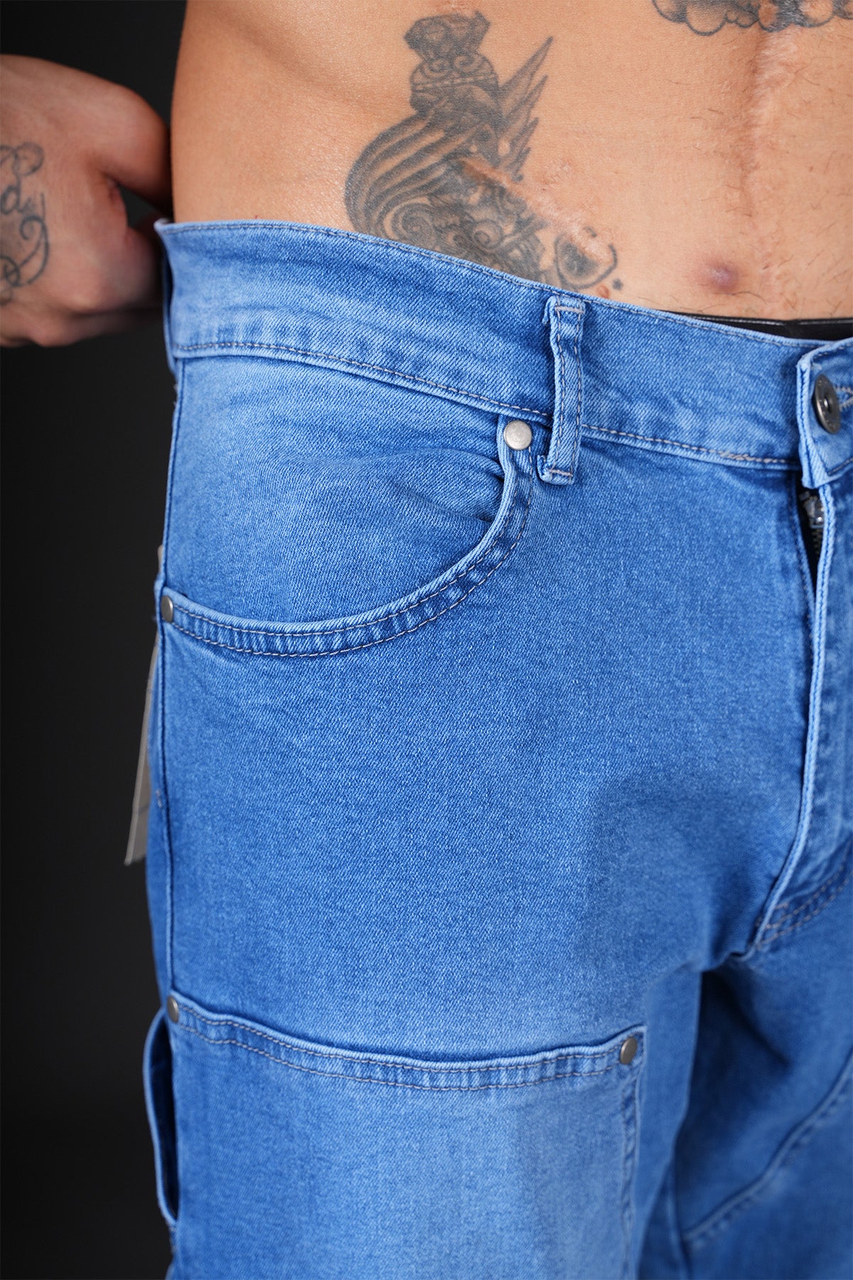JEAN ZIPPED ART463