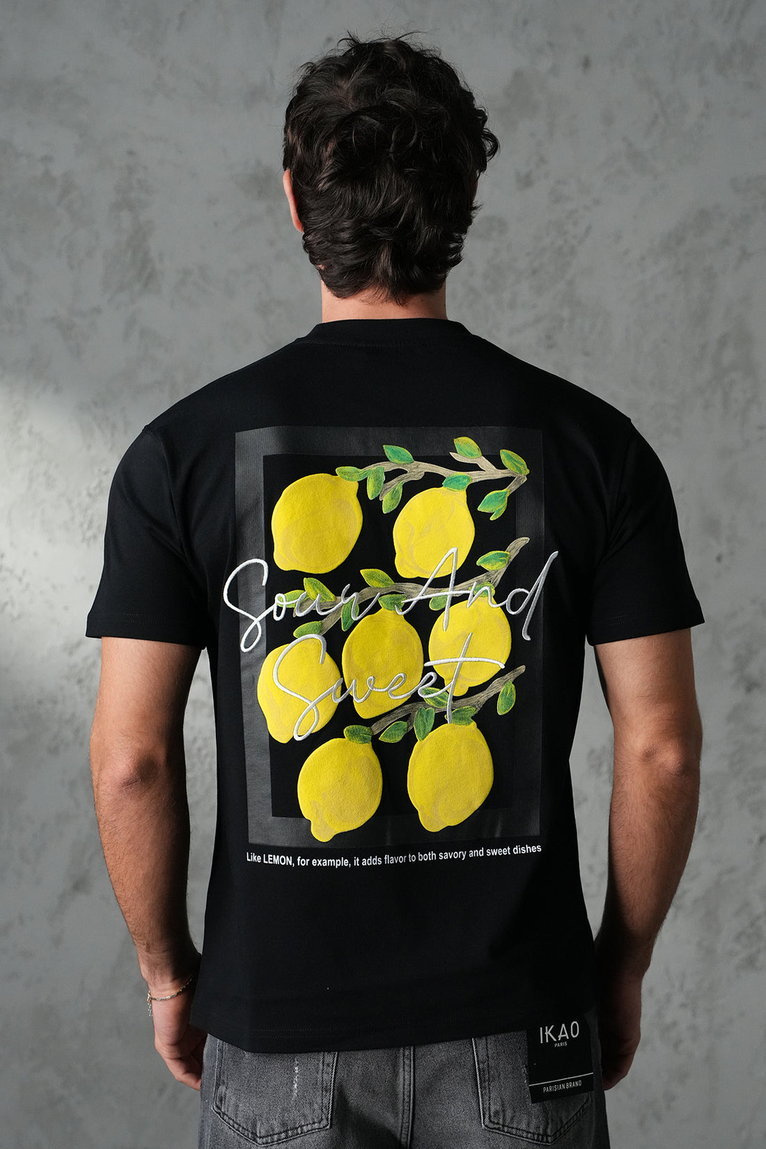 T-Shirt mit Zitronenprint - LL1100126