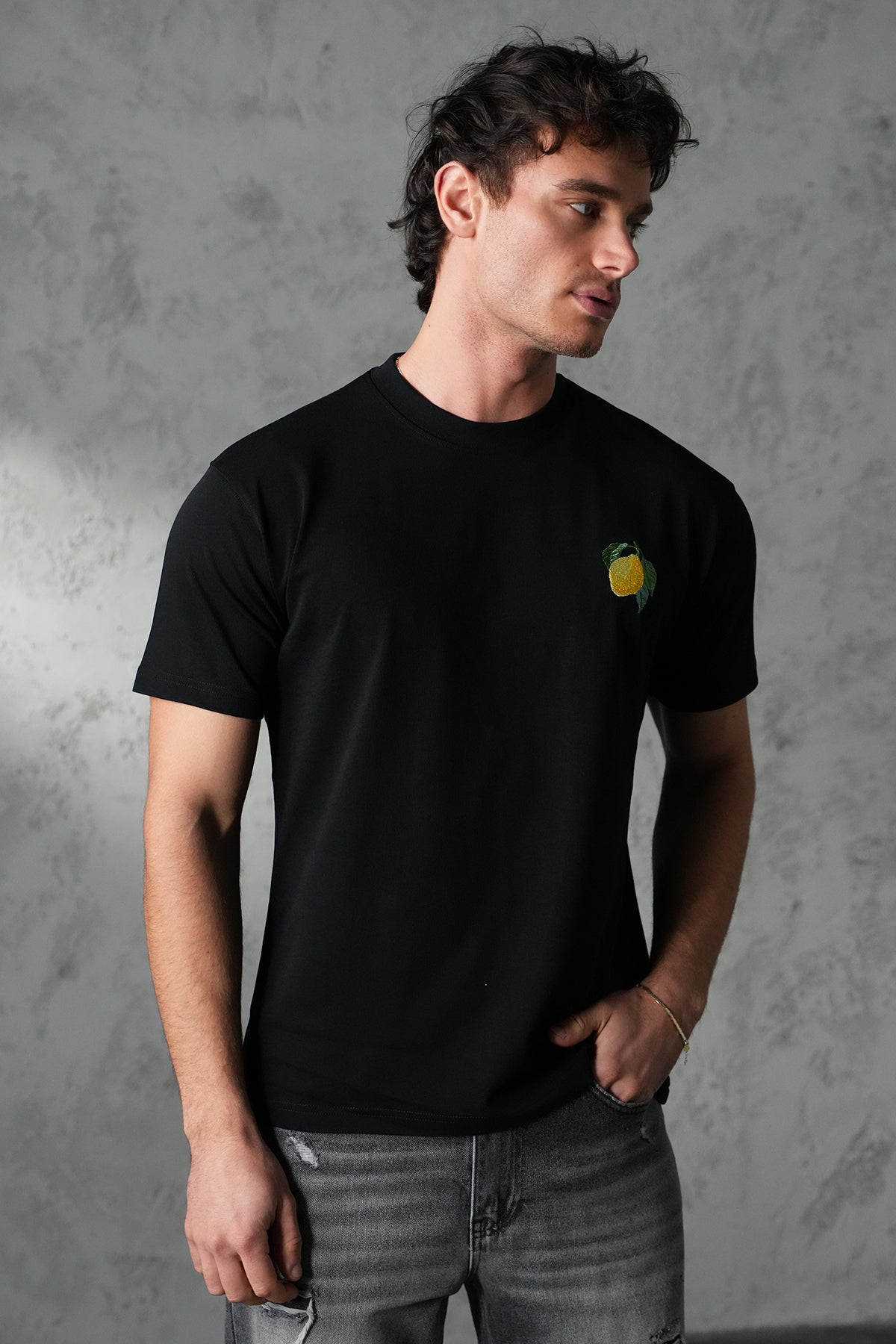 Tshirt Imprimé Citron - LL1100126