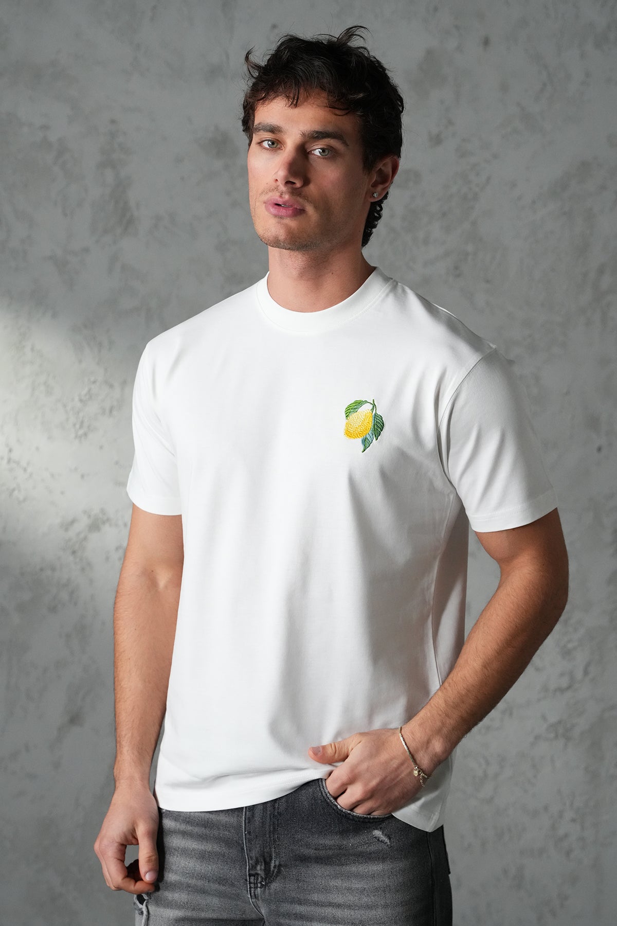 Tshirt Imprimé Citron - LL1100126