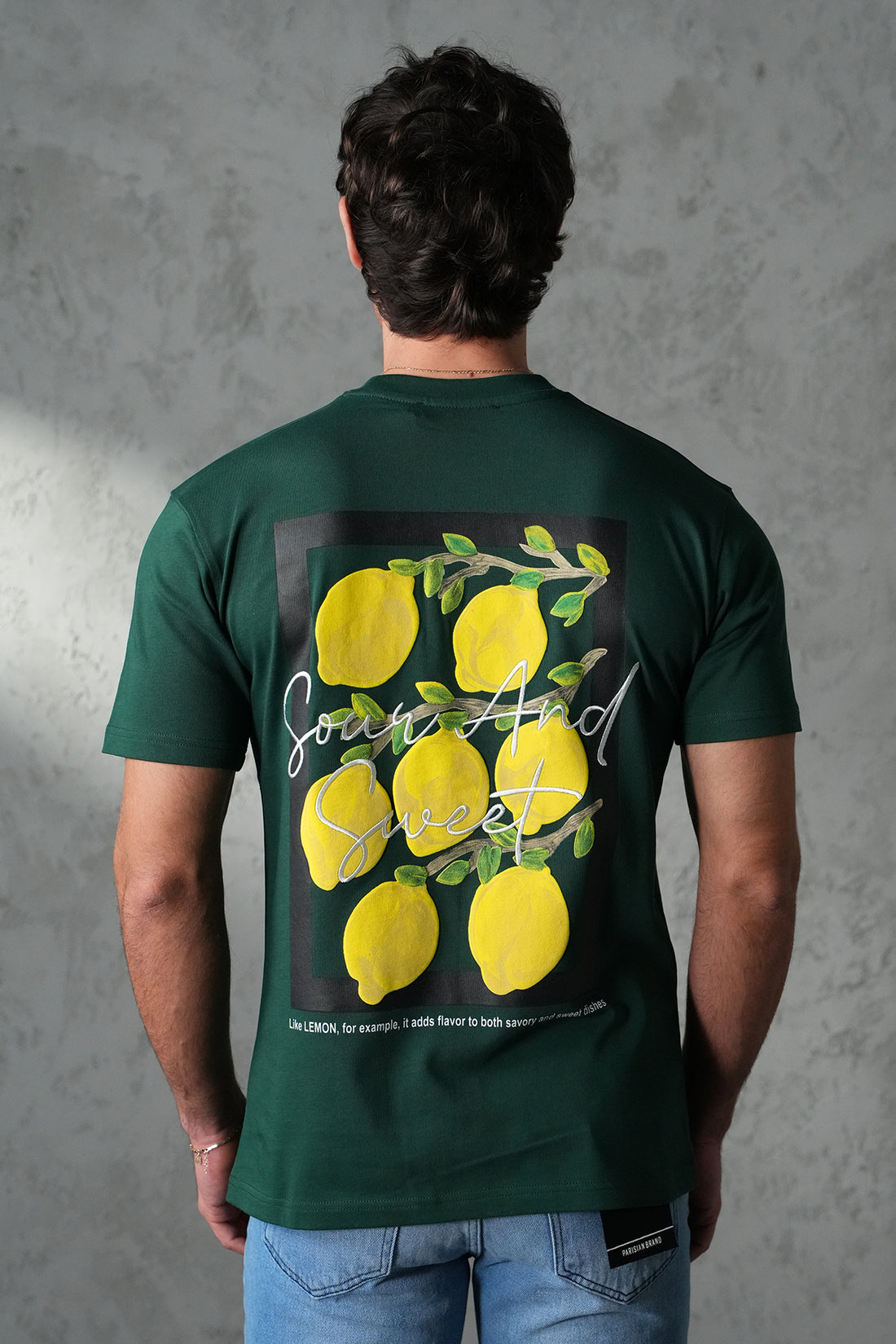 T-Shirt mit Zitronenprint - LL1100126