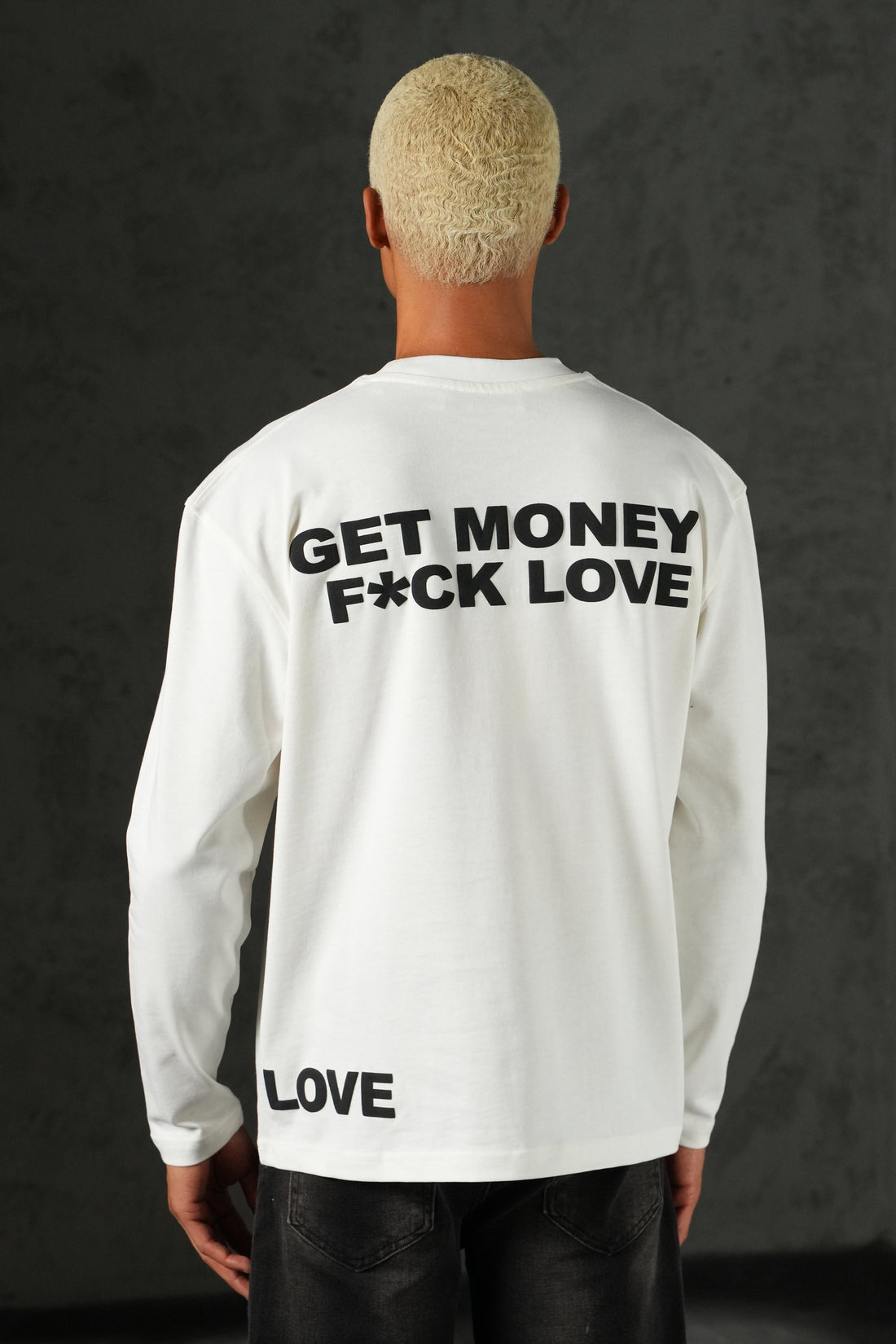 T-shirt en coton LL110096 LS