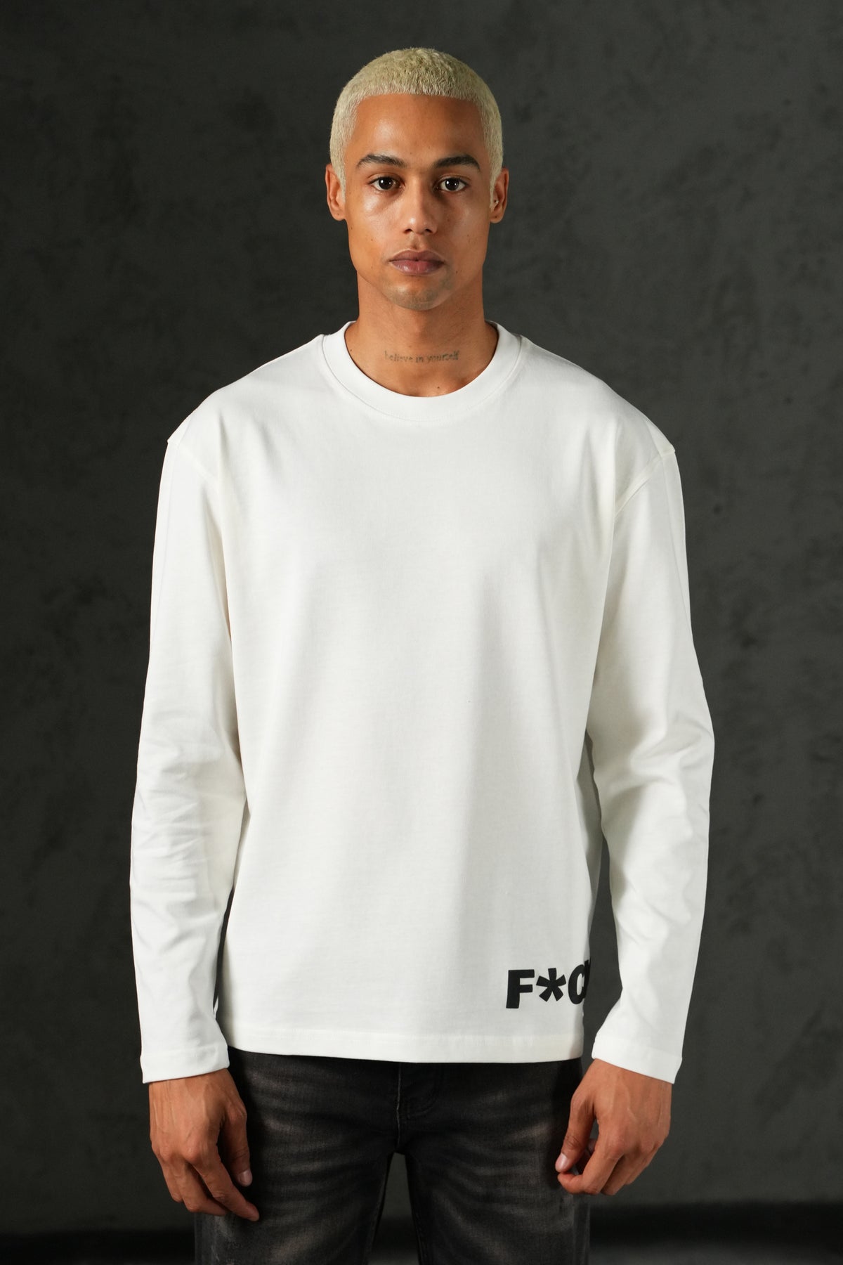 T-shirt en coton LL110096 LS