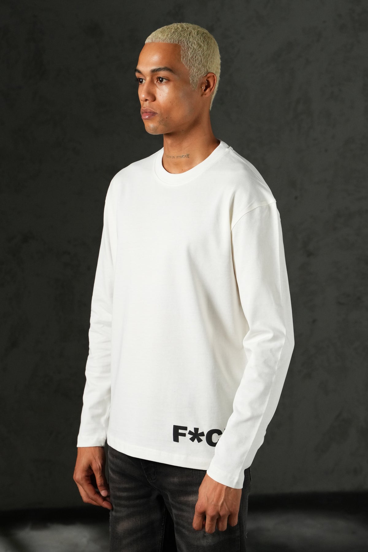 T-shirt en coton LL110096 LS