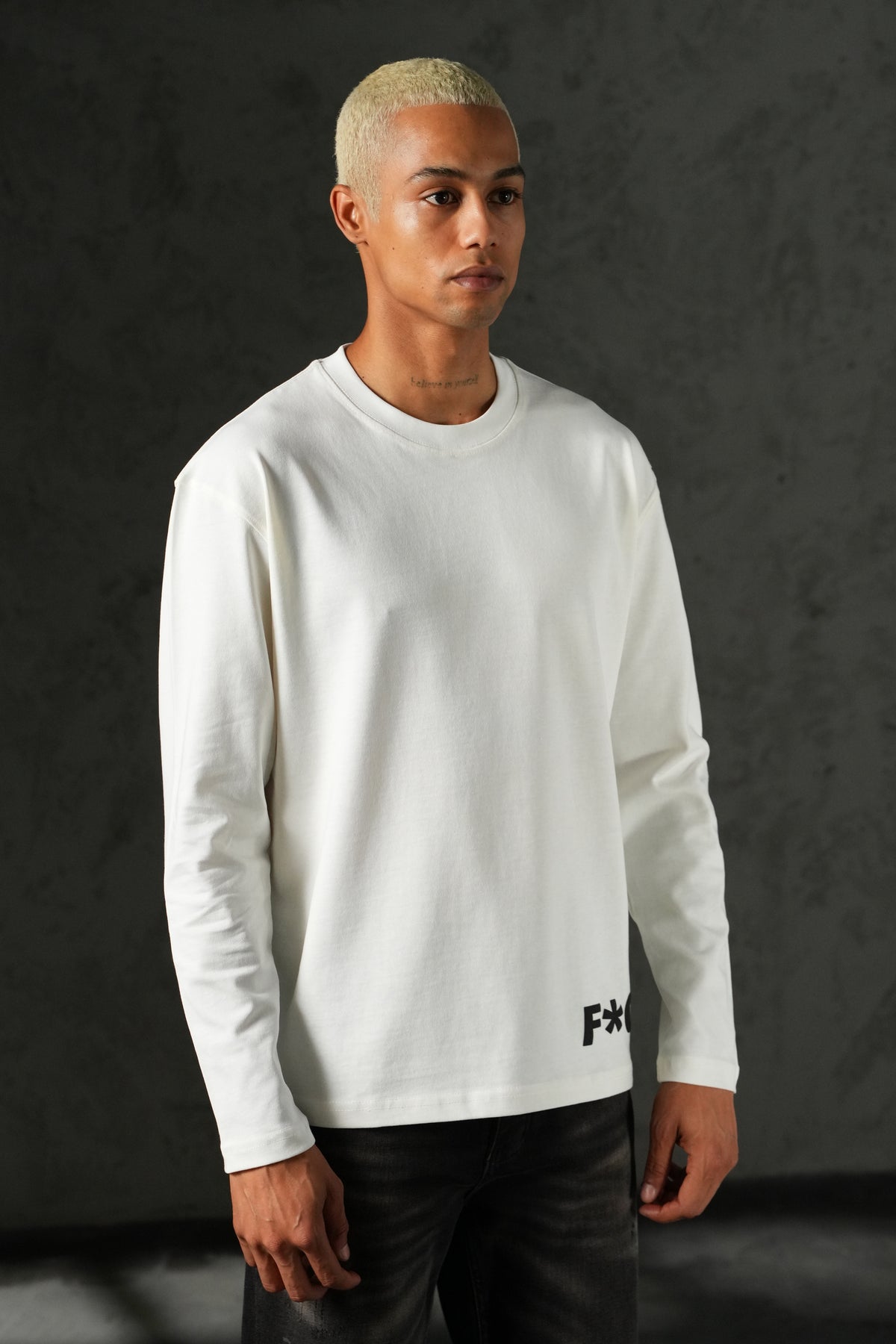 T-shirt en coton LL110096 LS