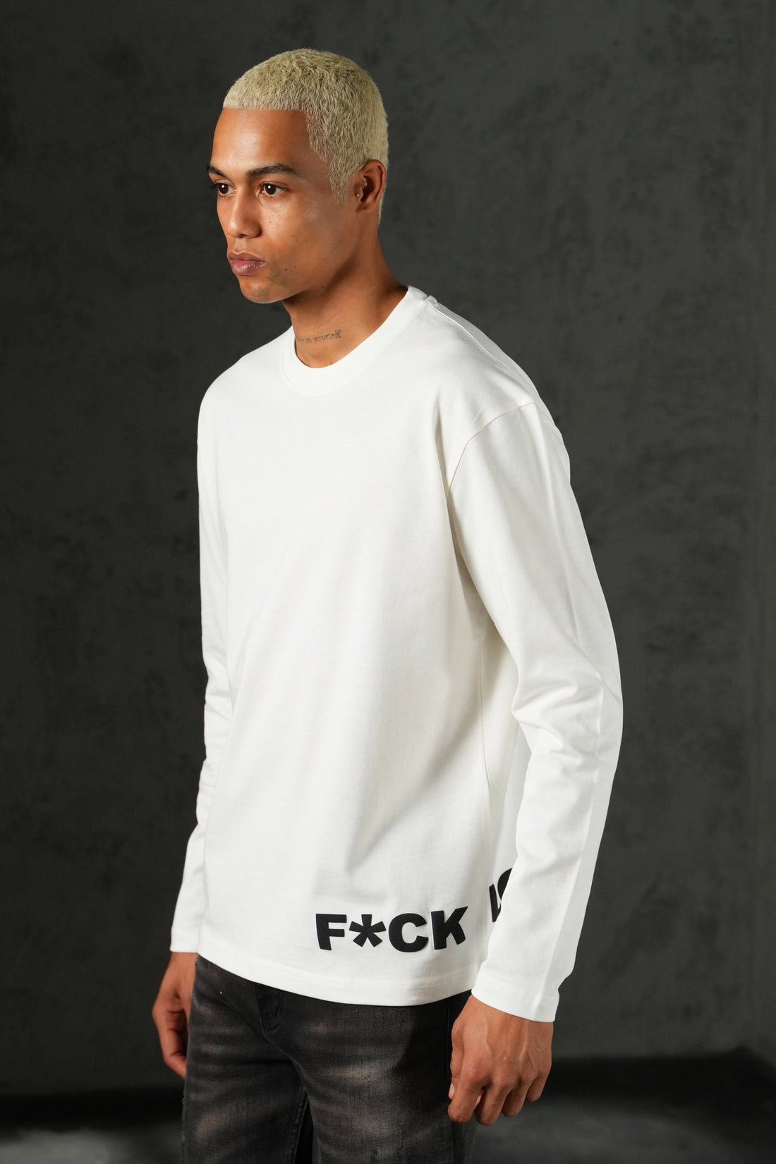 T-shirt en coton LL110096 LS