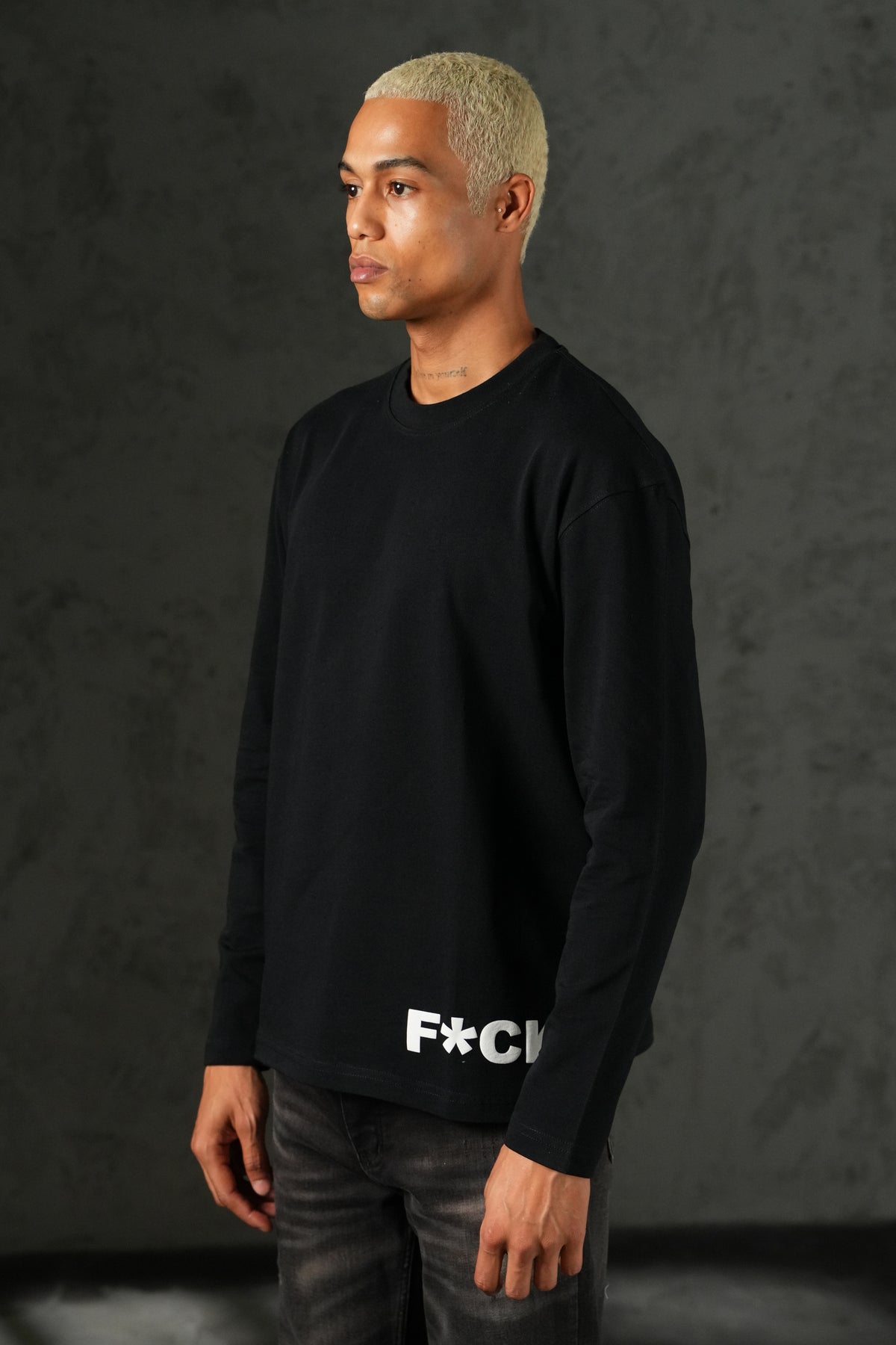 T-shirt en coton LL110096 LS