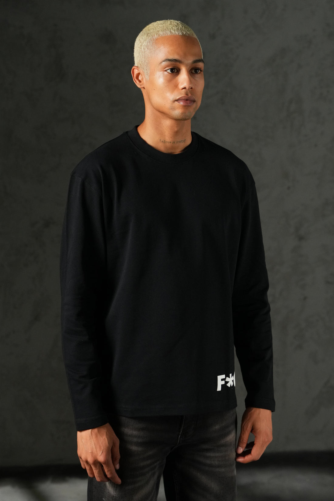 T-shirt en coton LL110096 LS
