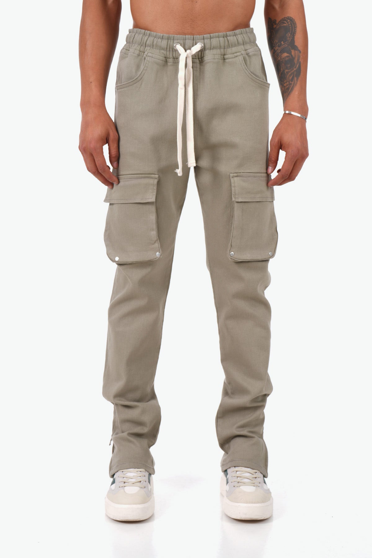 CARGO PANT ART516 - CHROME