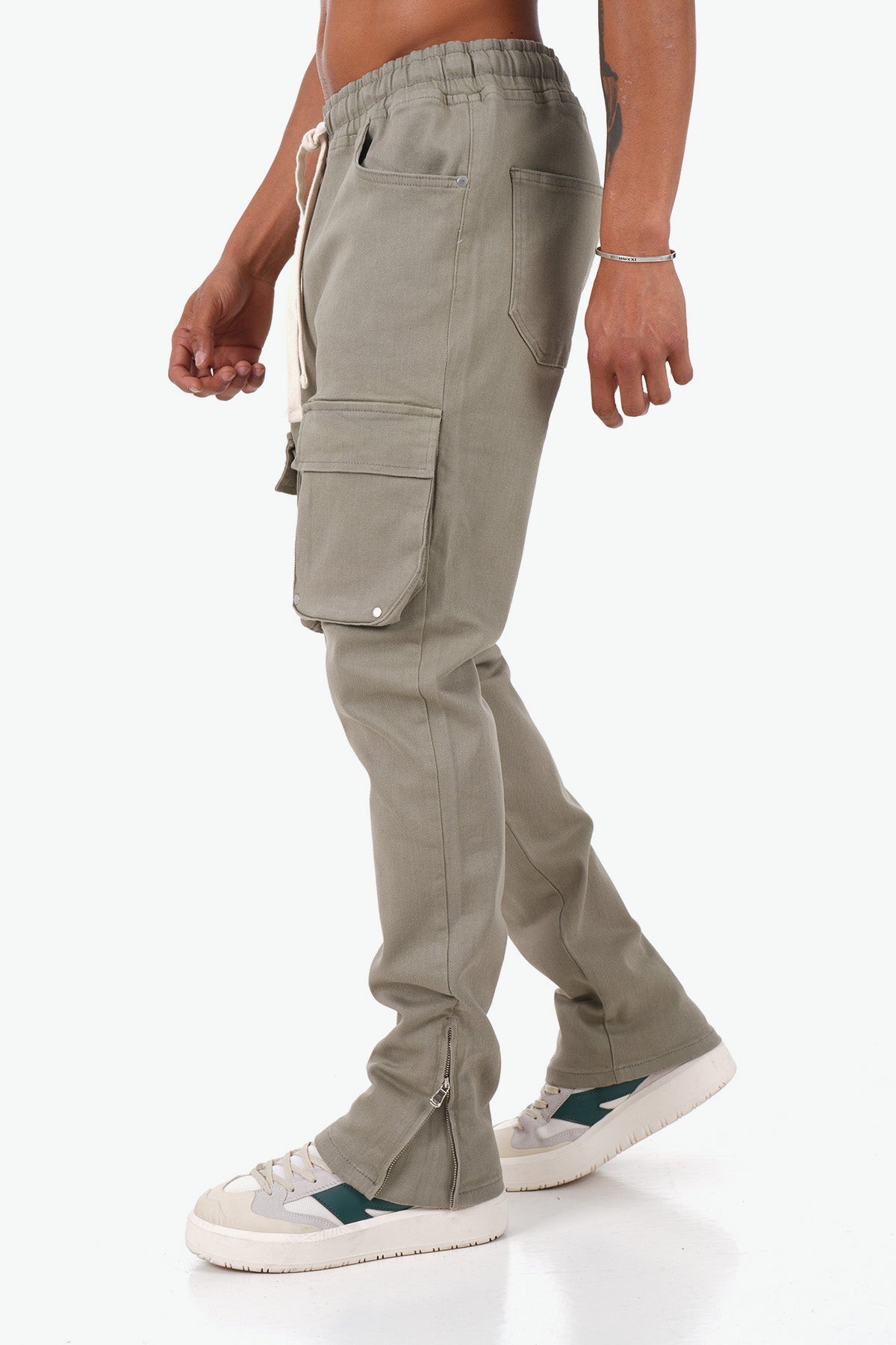 CARGO PANT ART516 - CHROME