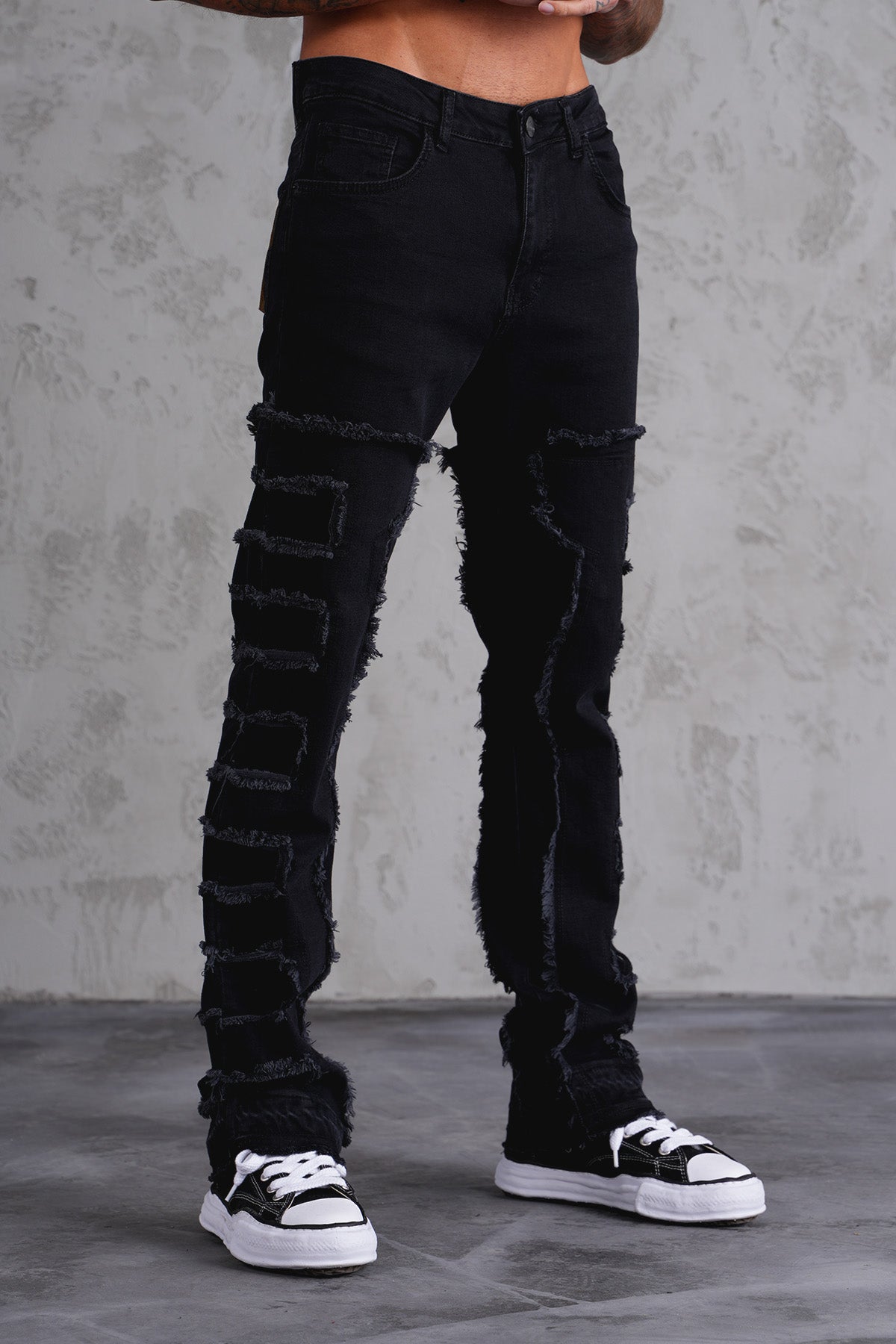 JEANS MIT WEITEM BEIN LL2000123