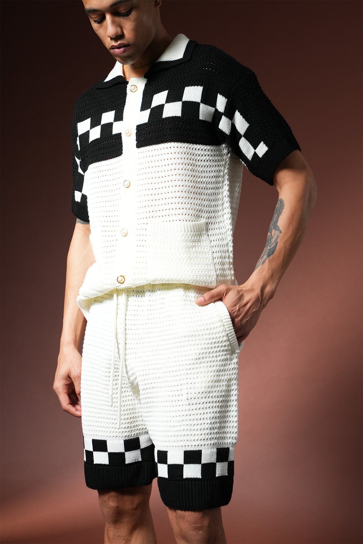 Ensemble Homme Short et Tshirt  LL061074